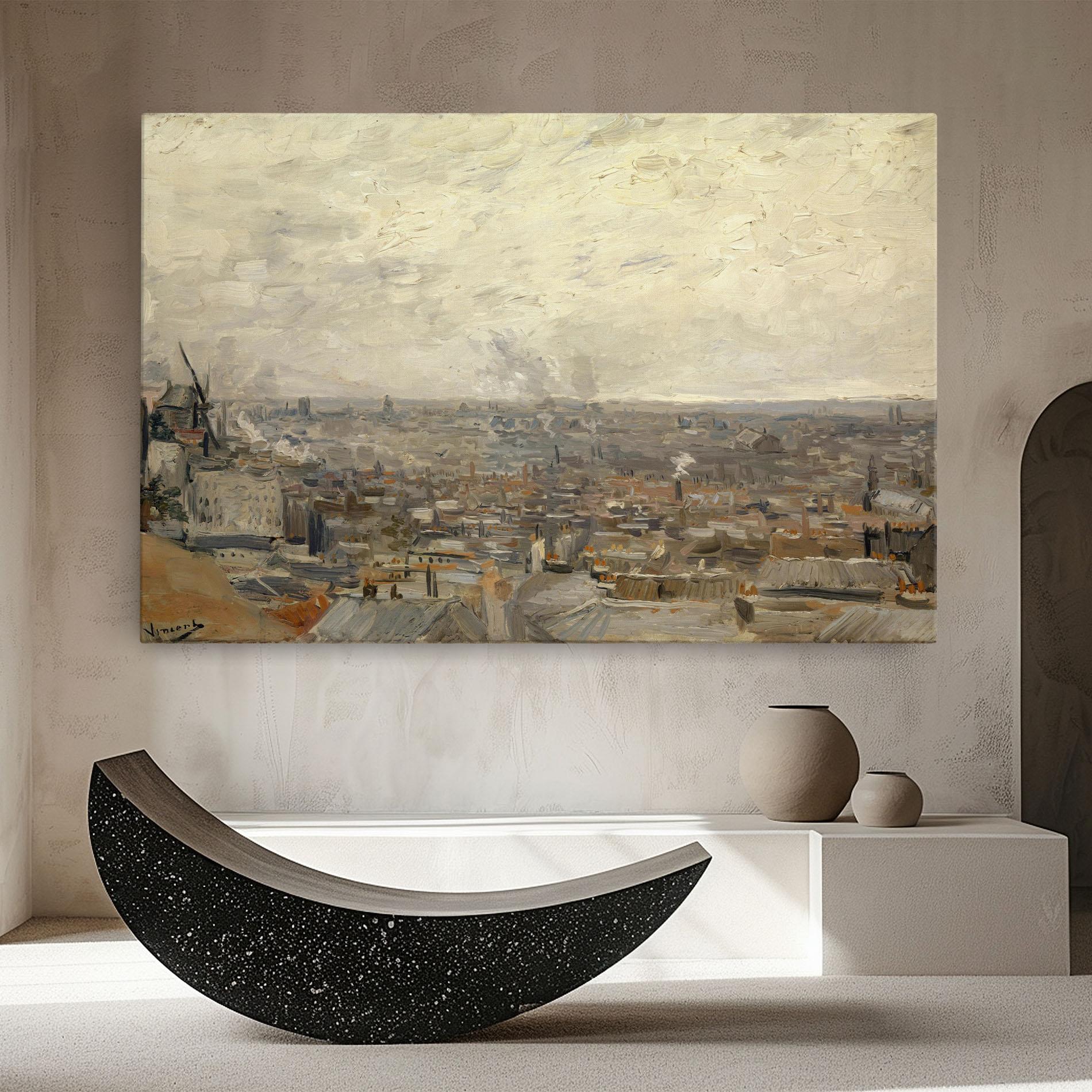 Leinwandbild Desde Montmartre mockup 8