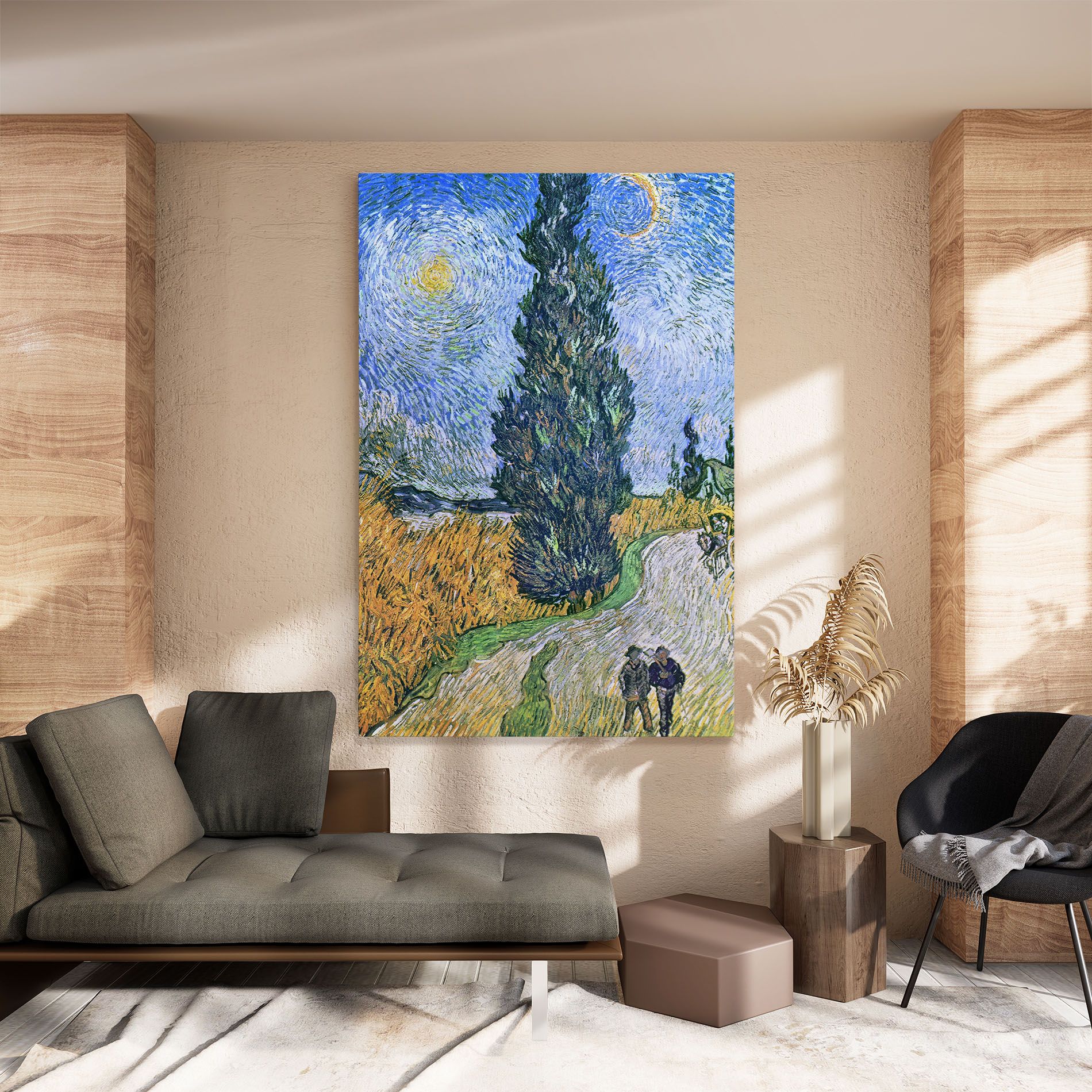 Road With Cypress mockup 8