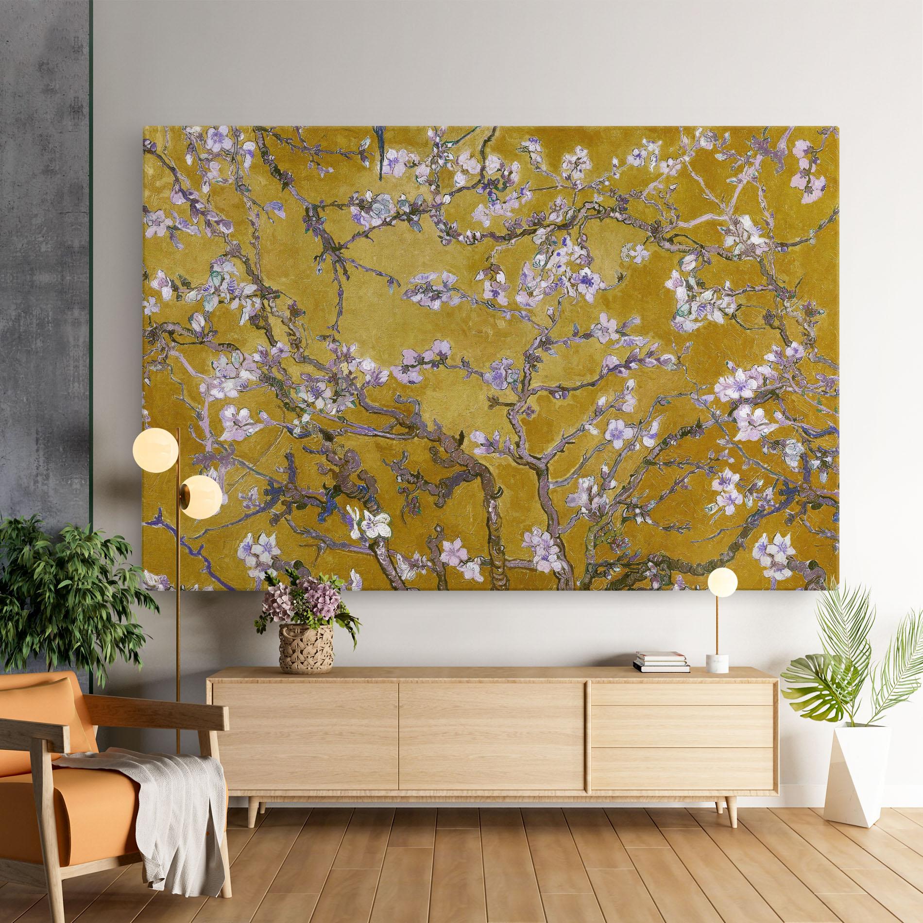 Leinwandbild Almond Blossom mockup 9
