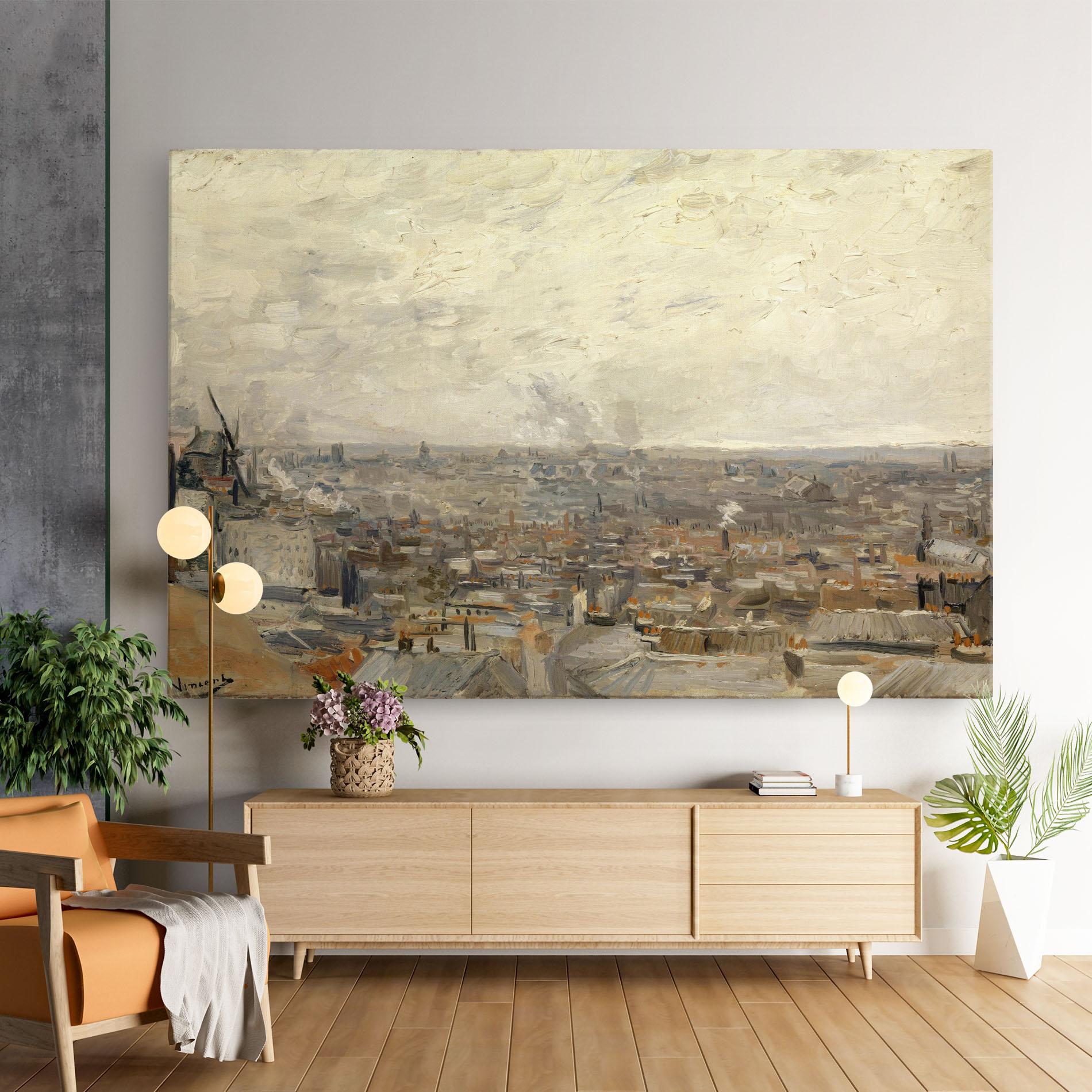 Leinwandbild Desde Montmartre mockup 9