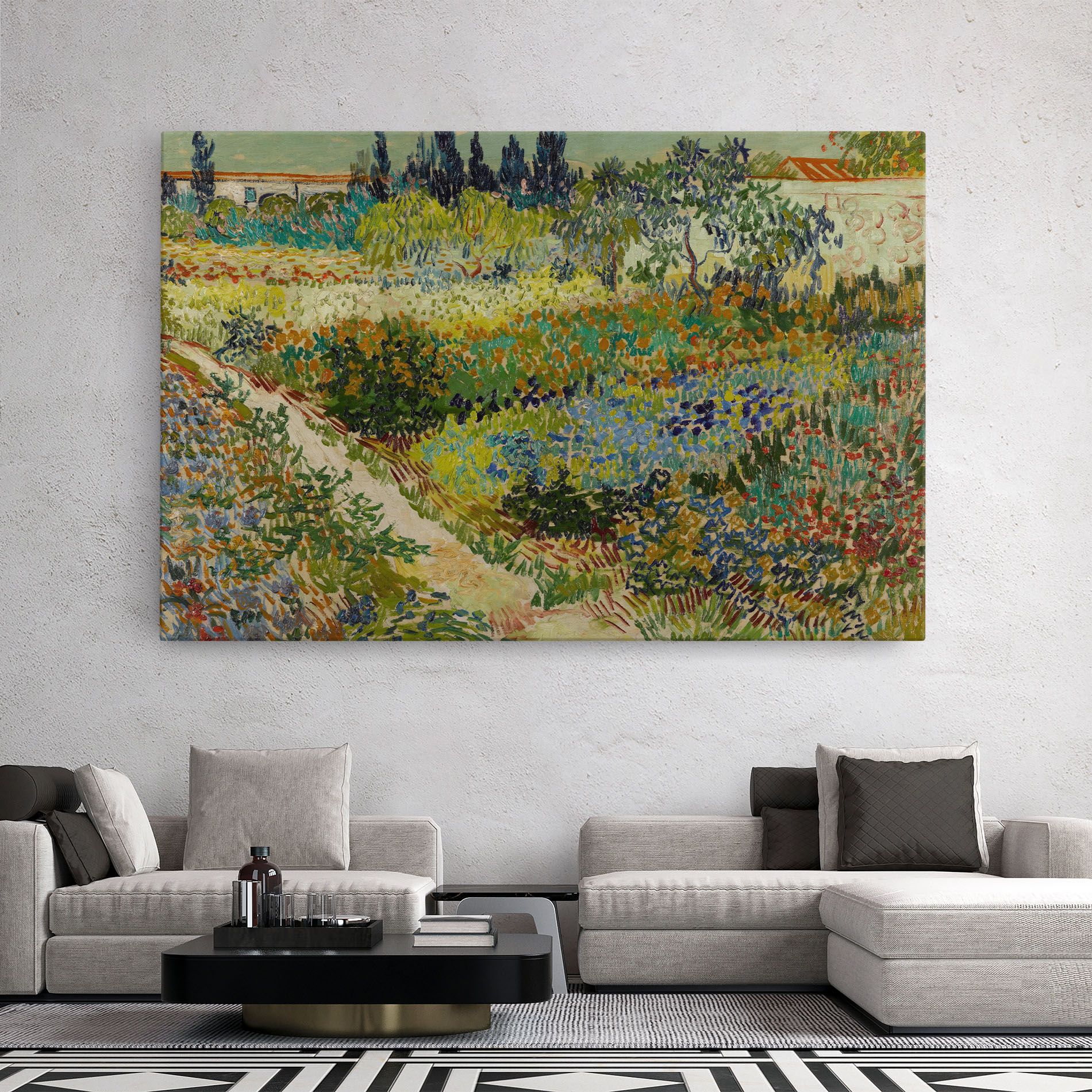 Garden At Arles mockup 2