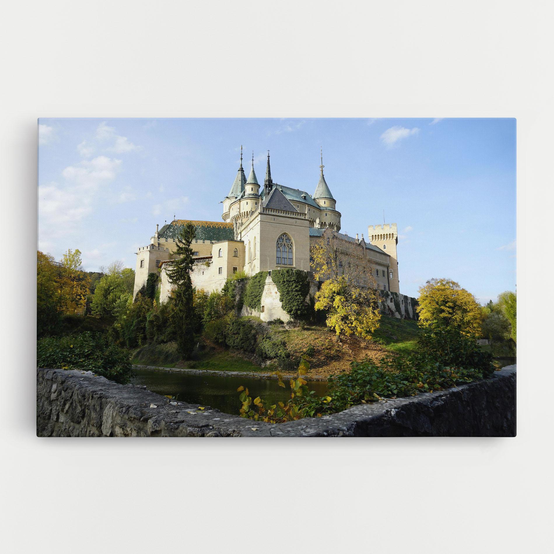 Leinwandbild Bojnice Castle Slovakia mockup 0