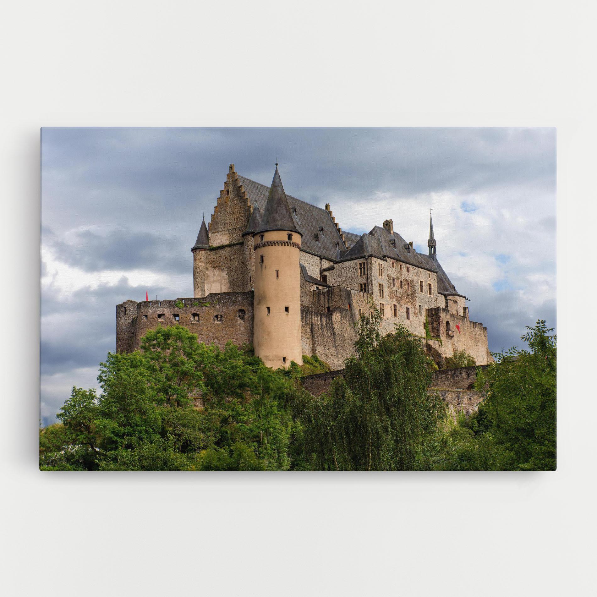 Leinwandbild Castle Vianden mockup 0