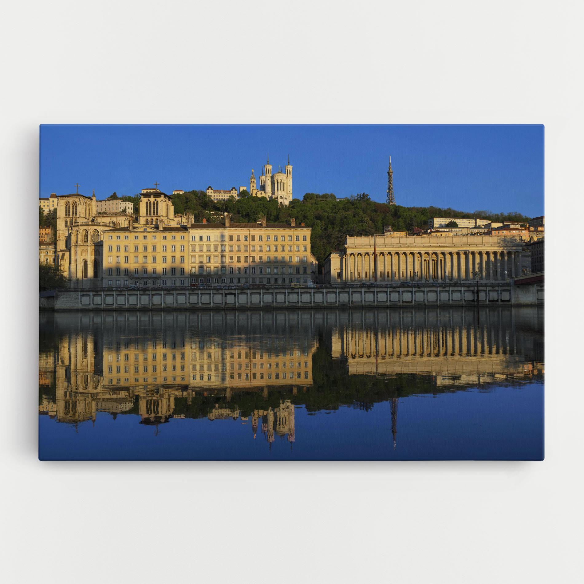 Leinwandbild Lyon France mockup 0