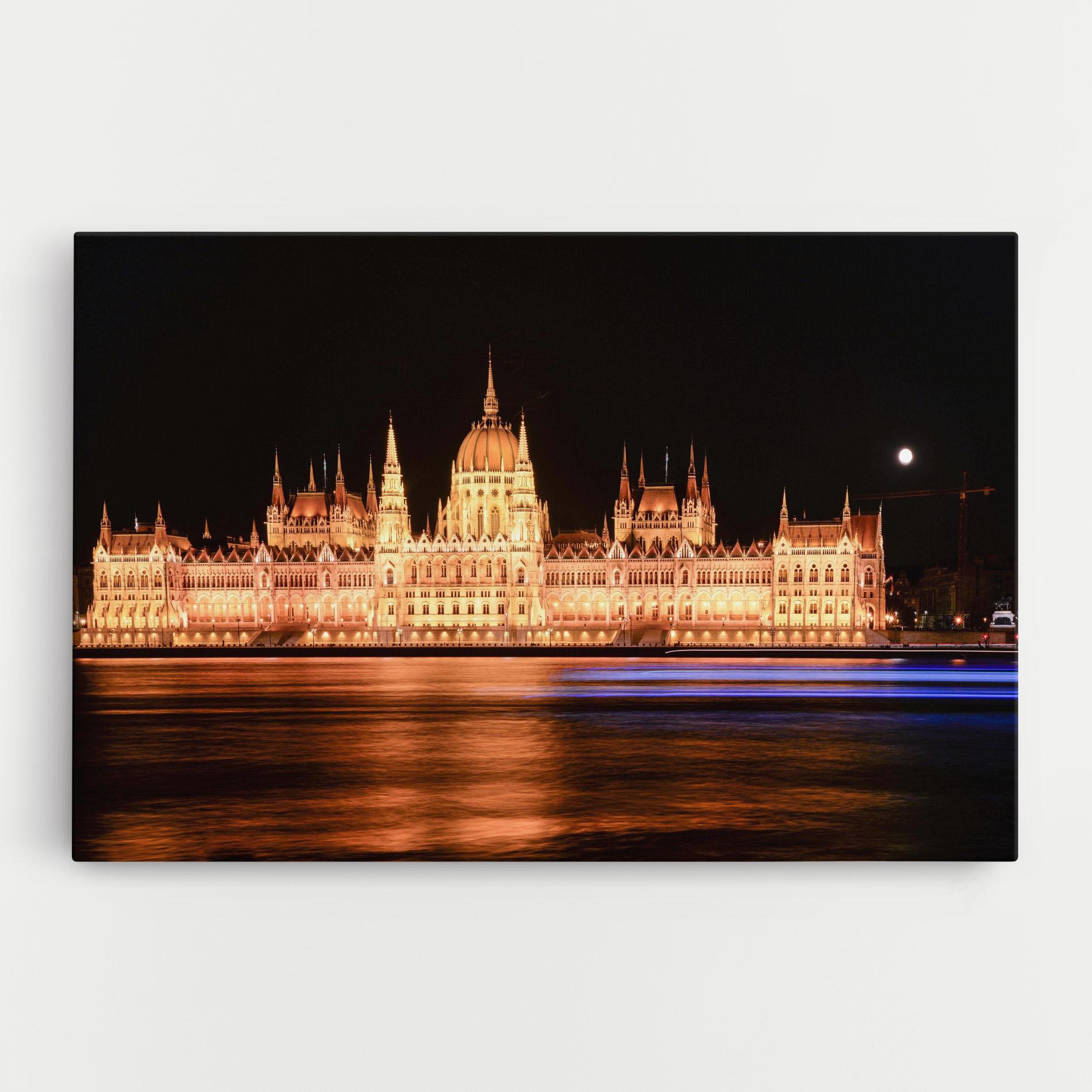 Leinwandbild Night Reflection mockup 0