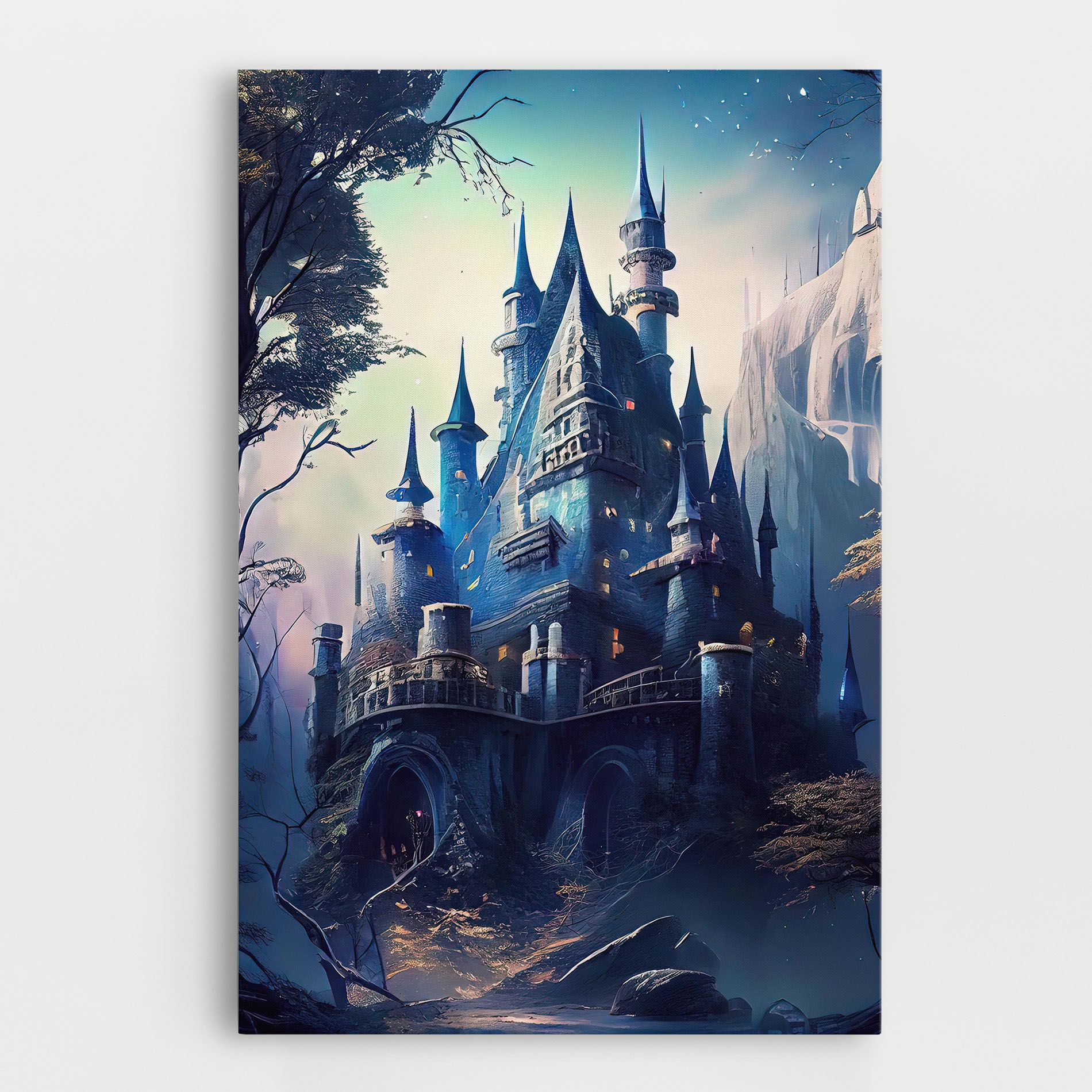Blue Art Castle mockup 0
