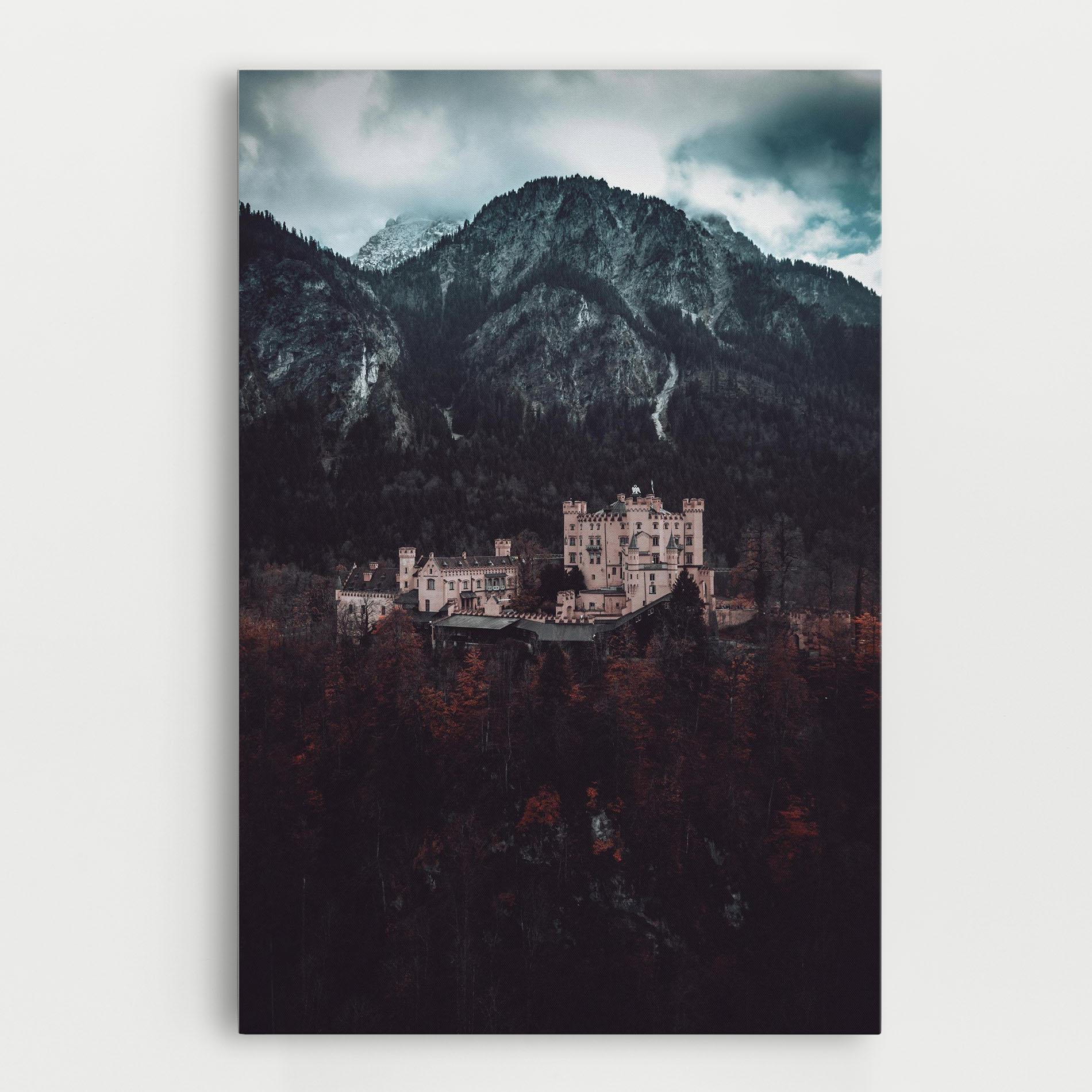 Leinwandbild Forest Castle mockup 0