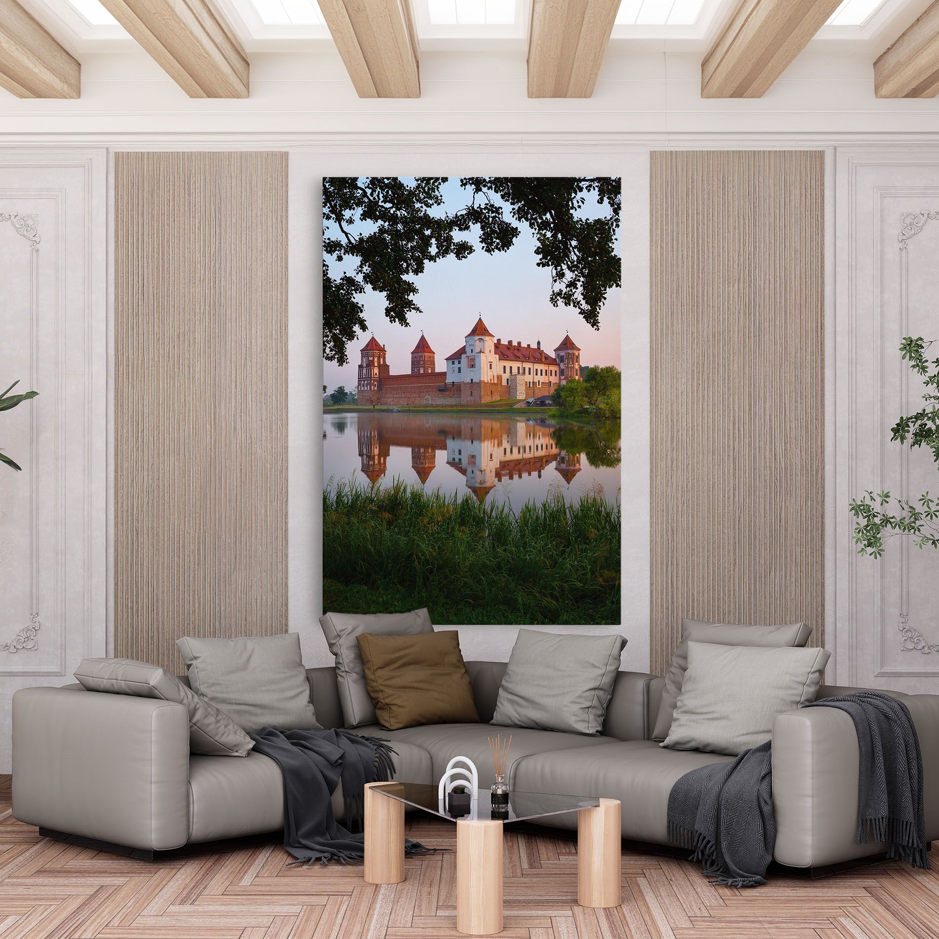 Ancient Castle Morning mockup 6