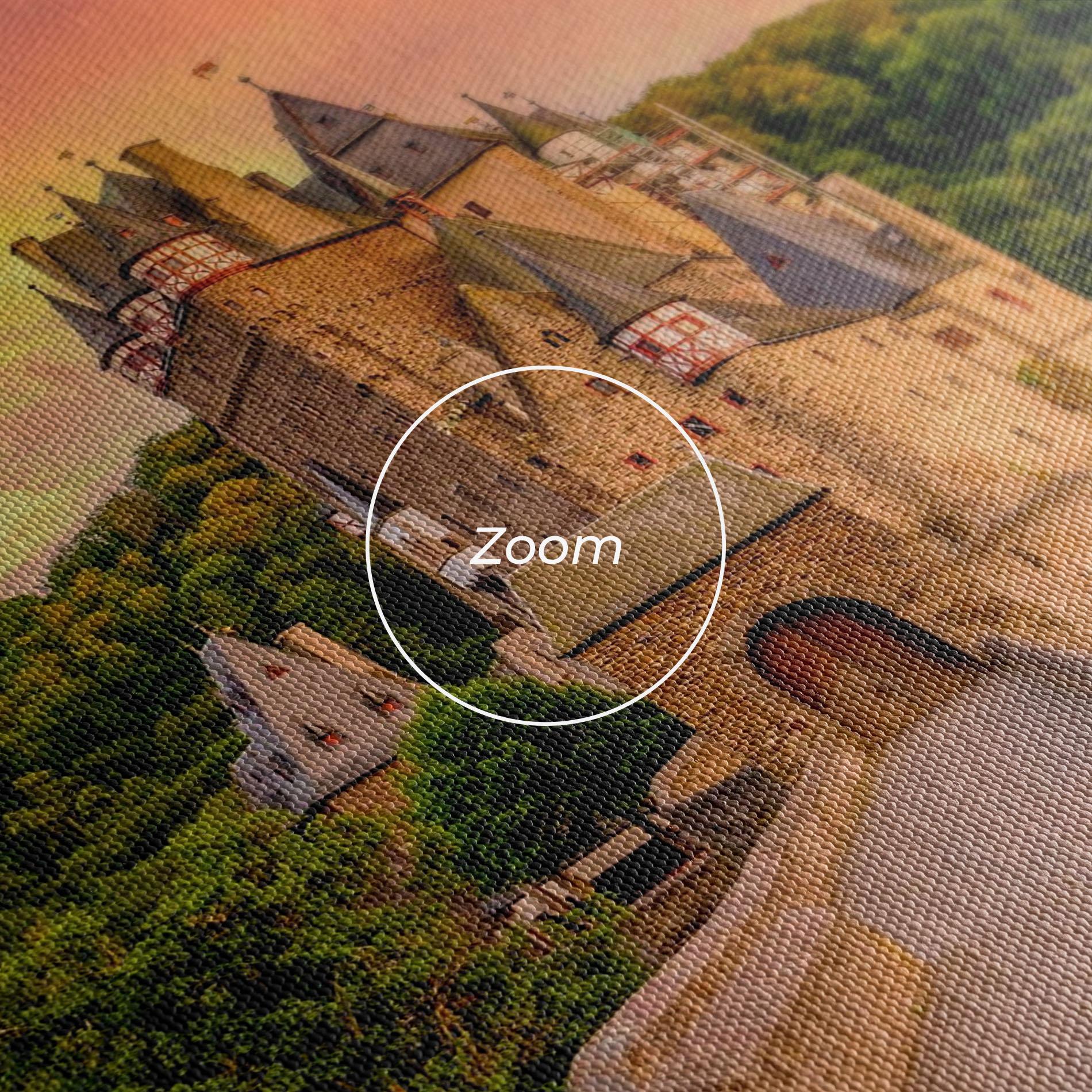 Leinwandbild Burg Eltz Castle mockup 3