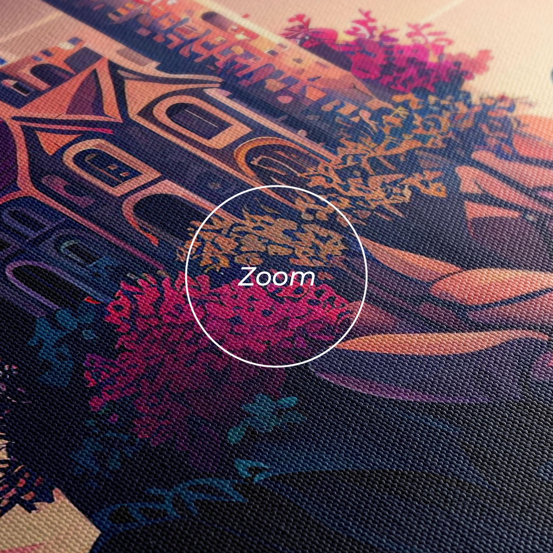 Leinwandbild Cliff Castle mockup 3