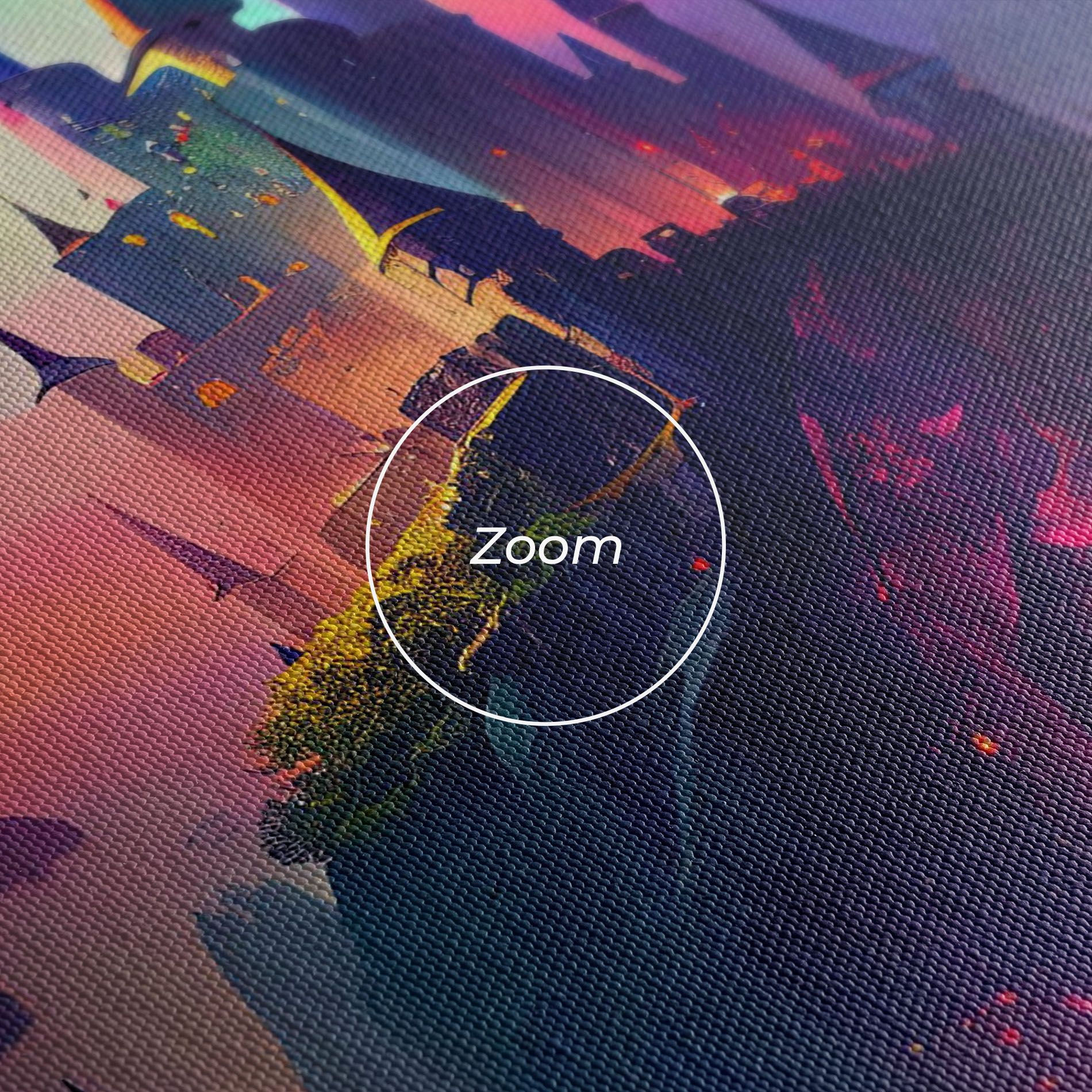 Purple Orange Castle mockup 3