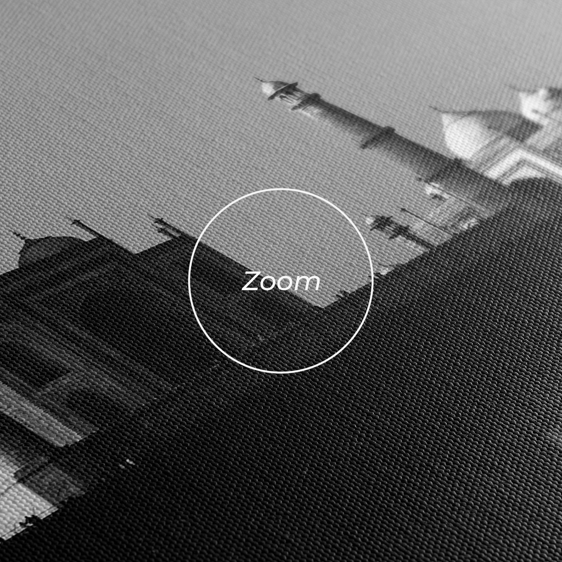 Leinwandbild Taj Mahal Reflected mockup 3