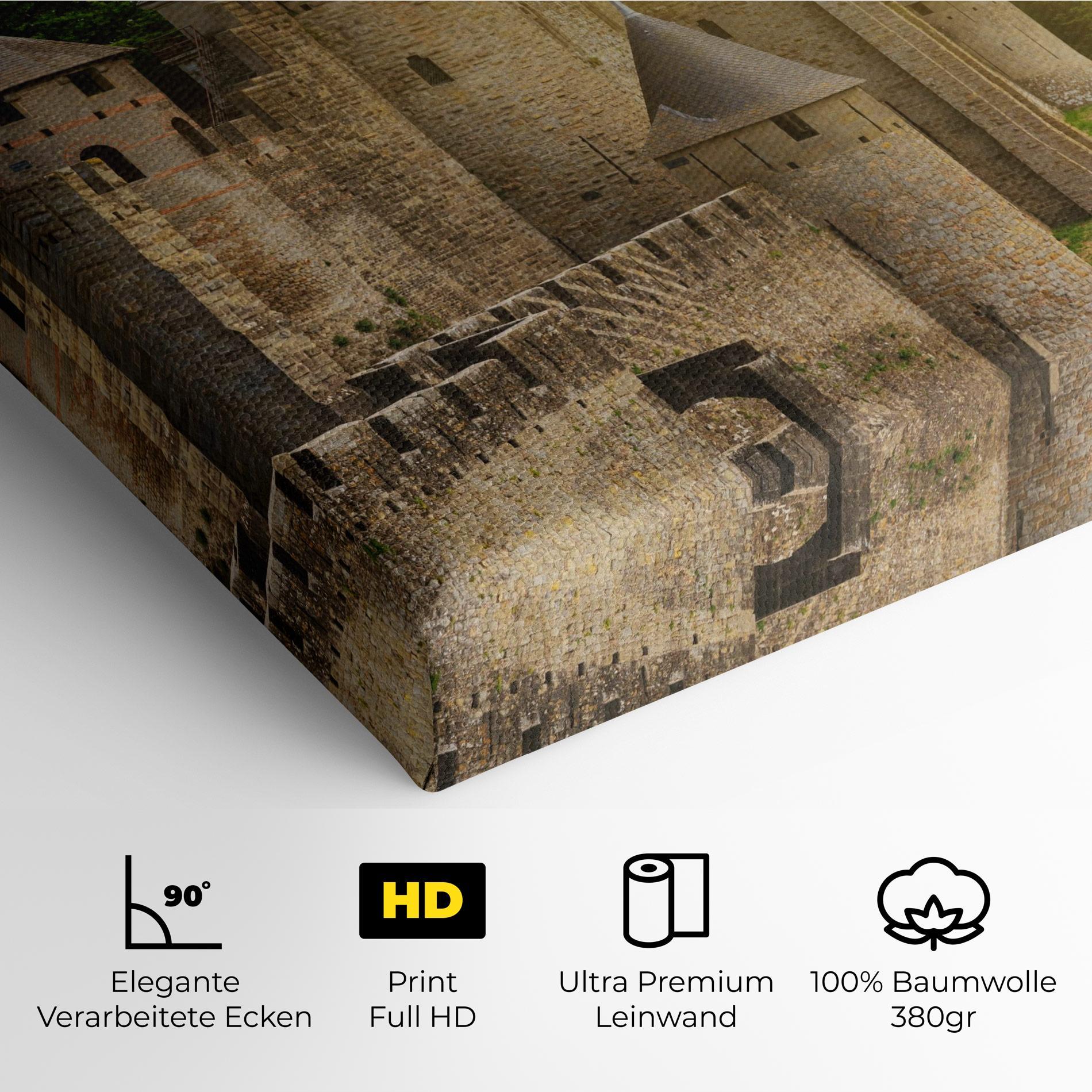 Leinwandbild Carcassonne France mockup 4