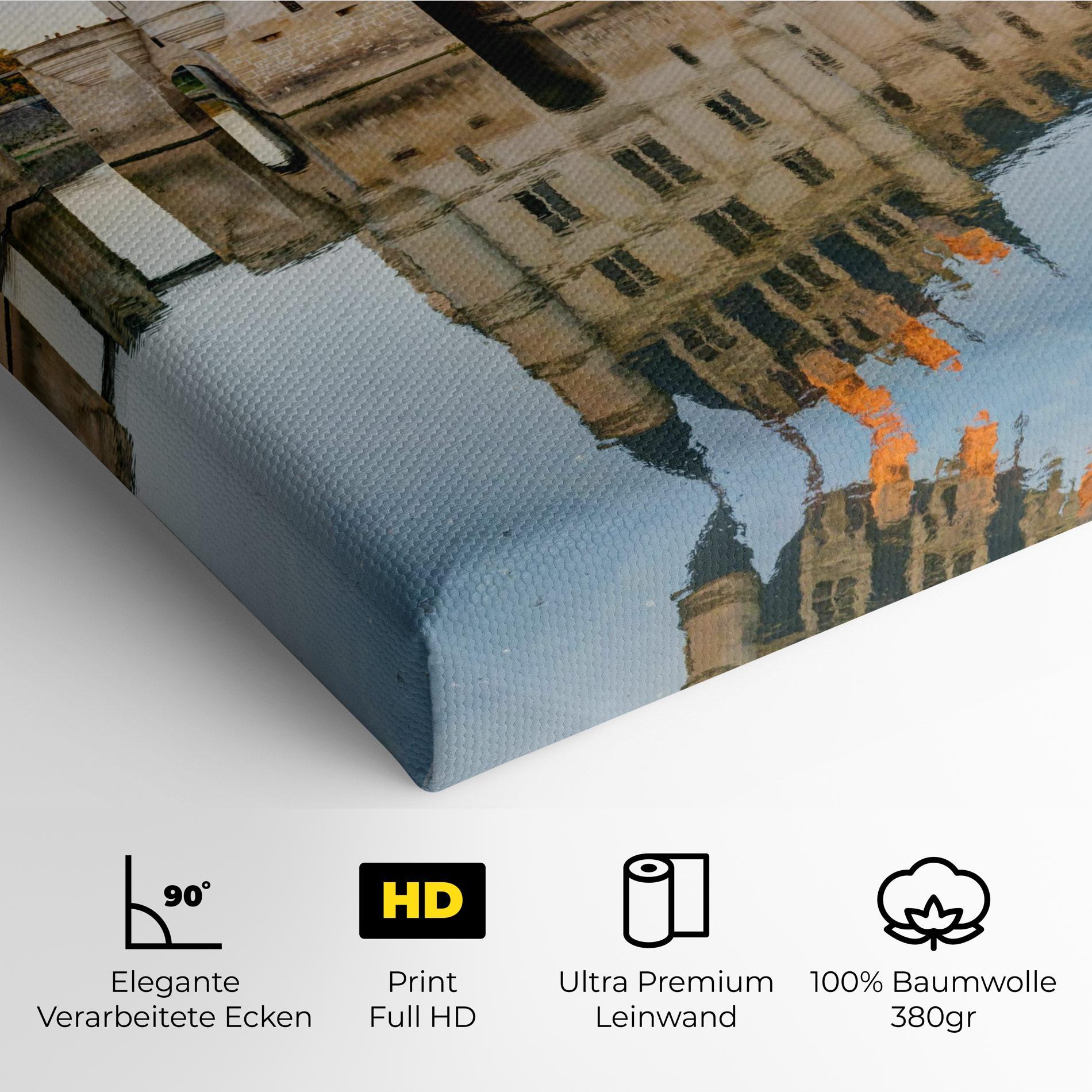 Leinwandbild Chateau Chenonceau Castle mockup 4