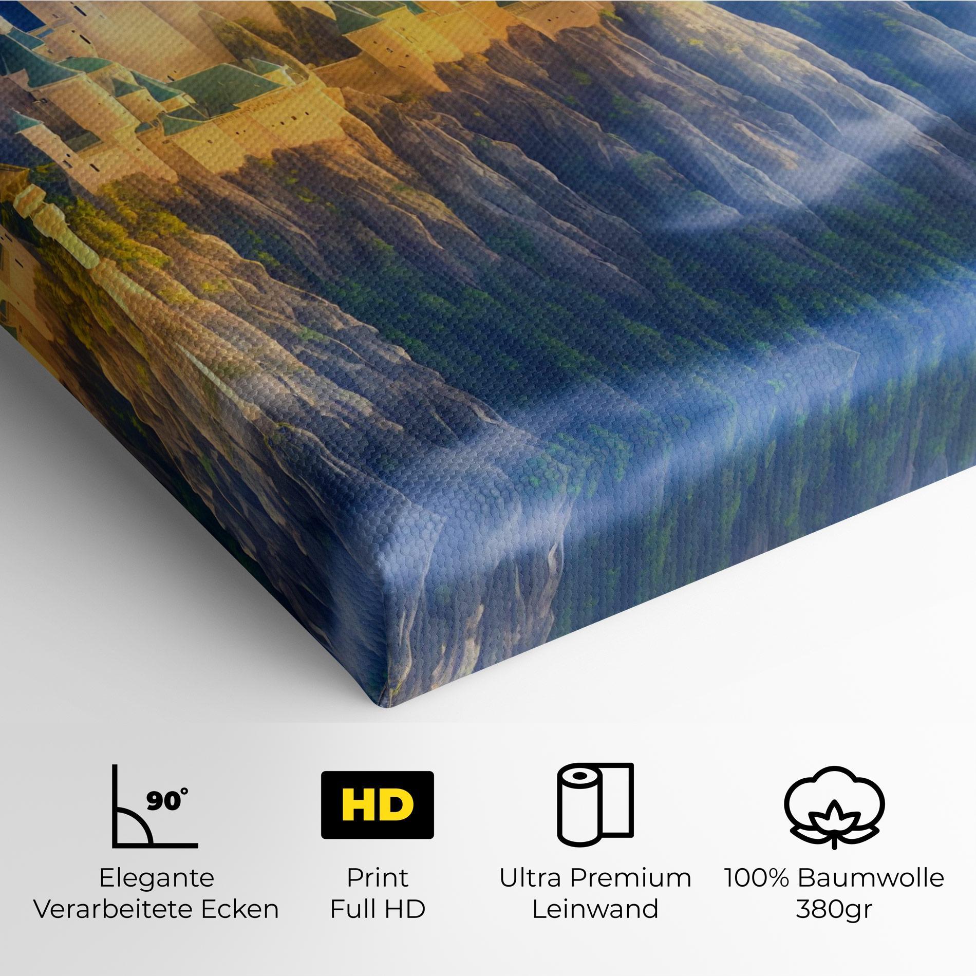 Leinwandbild Fairytale Castle mockup 4