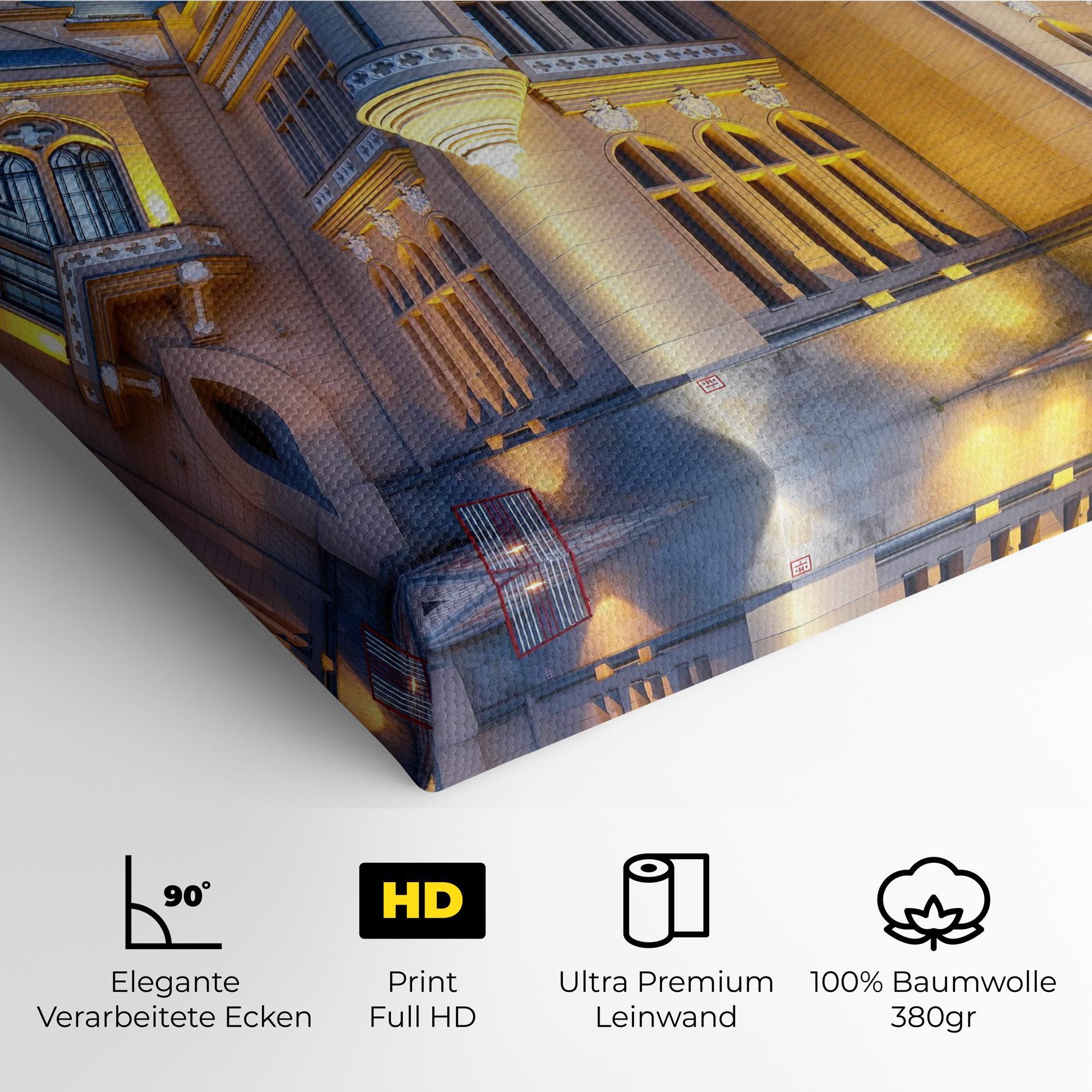 Leinwandbild Palace Culture Romania mockup 4