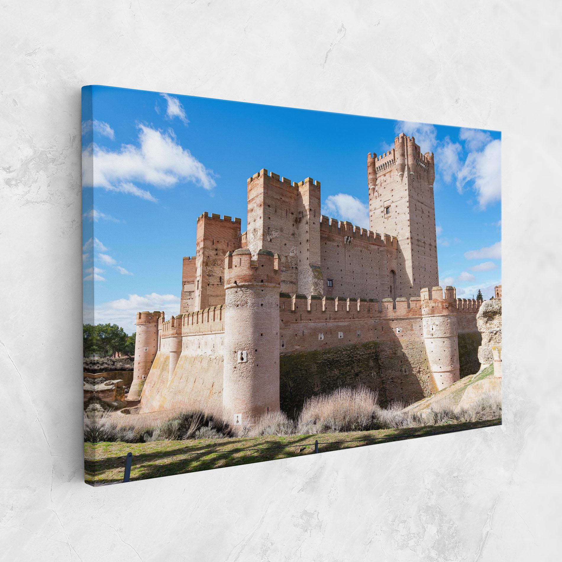 Leinwandbild Castle La Mota mockup 1