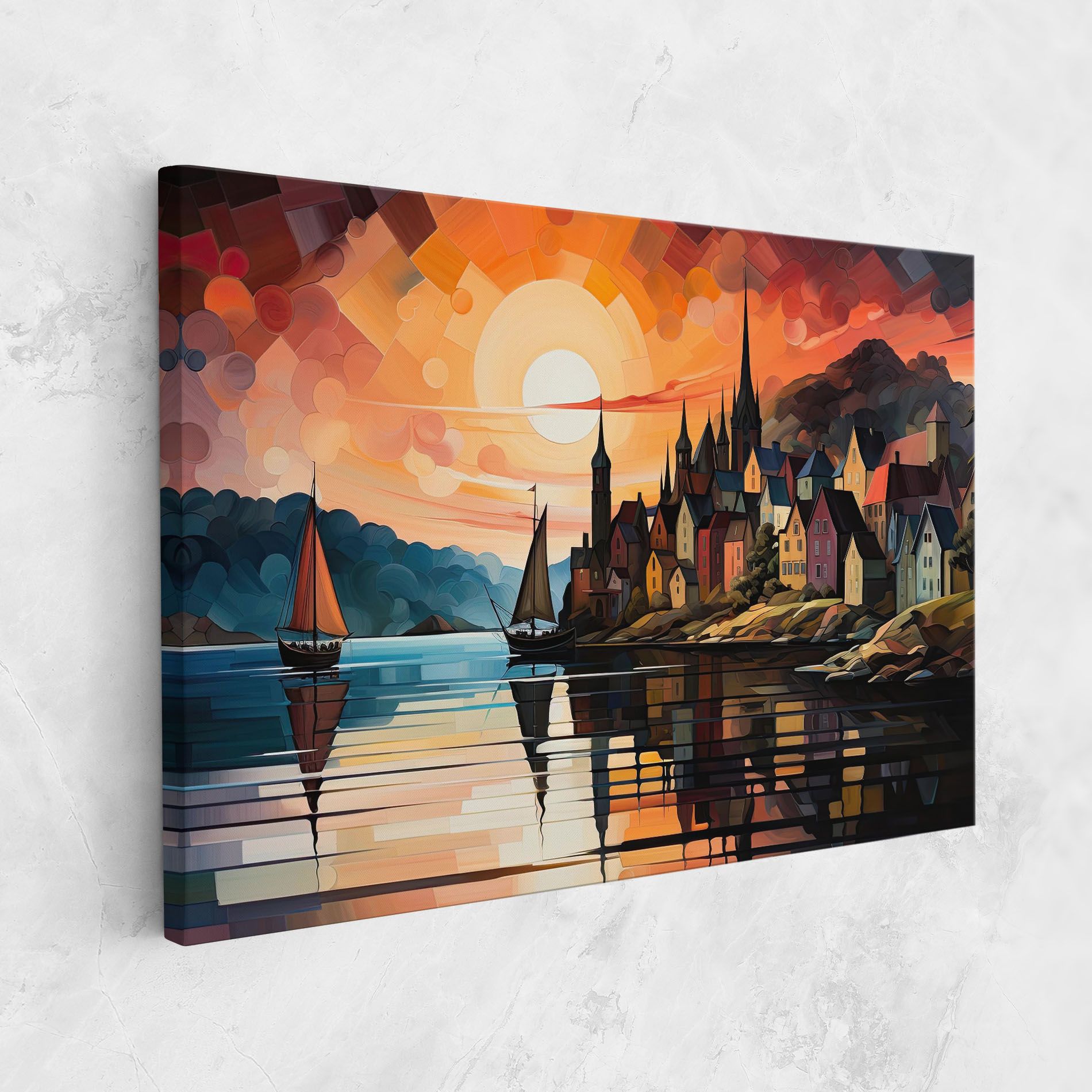 Castle Painting mockup 1