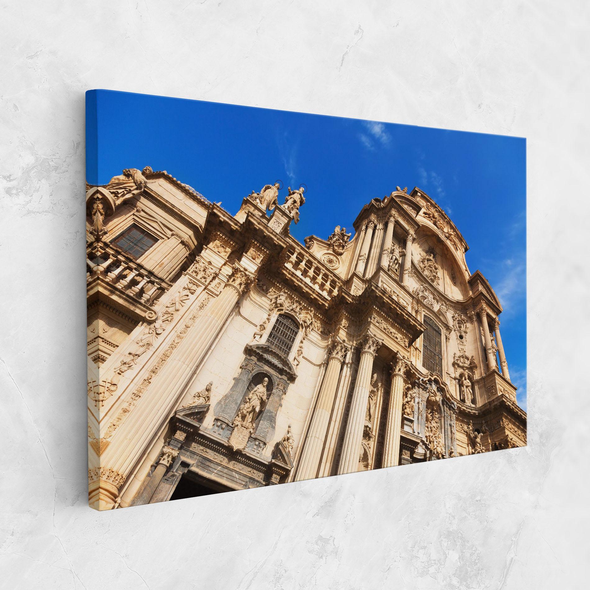 Leinwandbild Church Saint Mary mockup 1