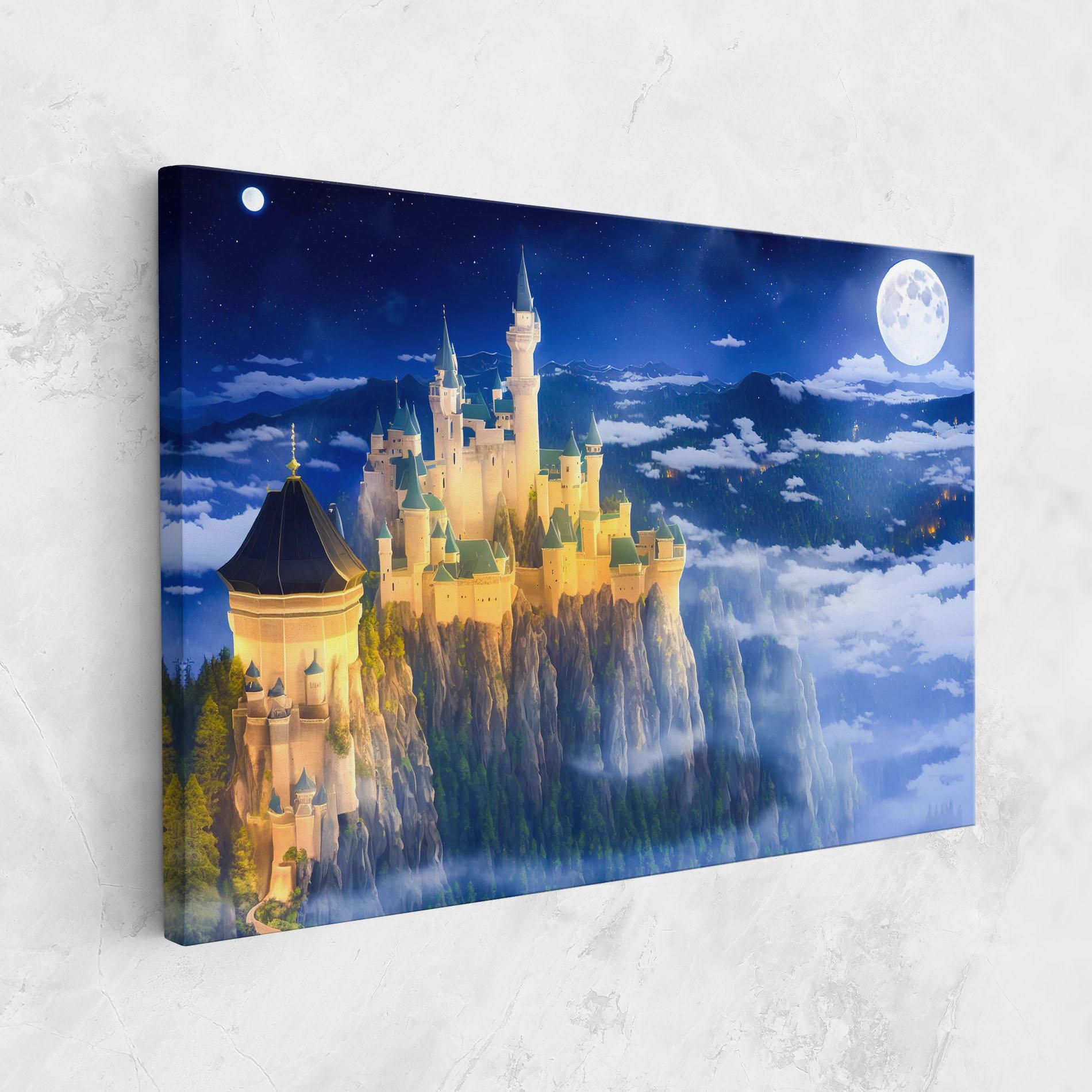 Leinwandbild Fairytale Castle mockup 1
