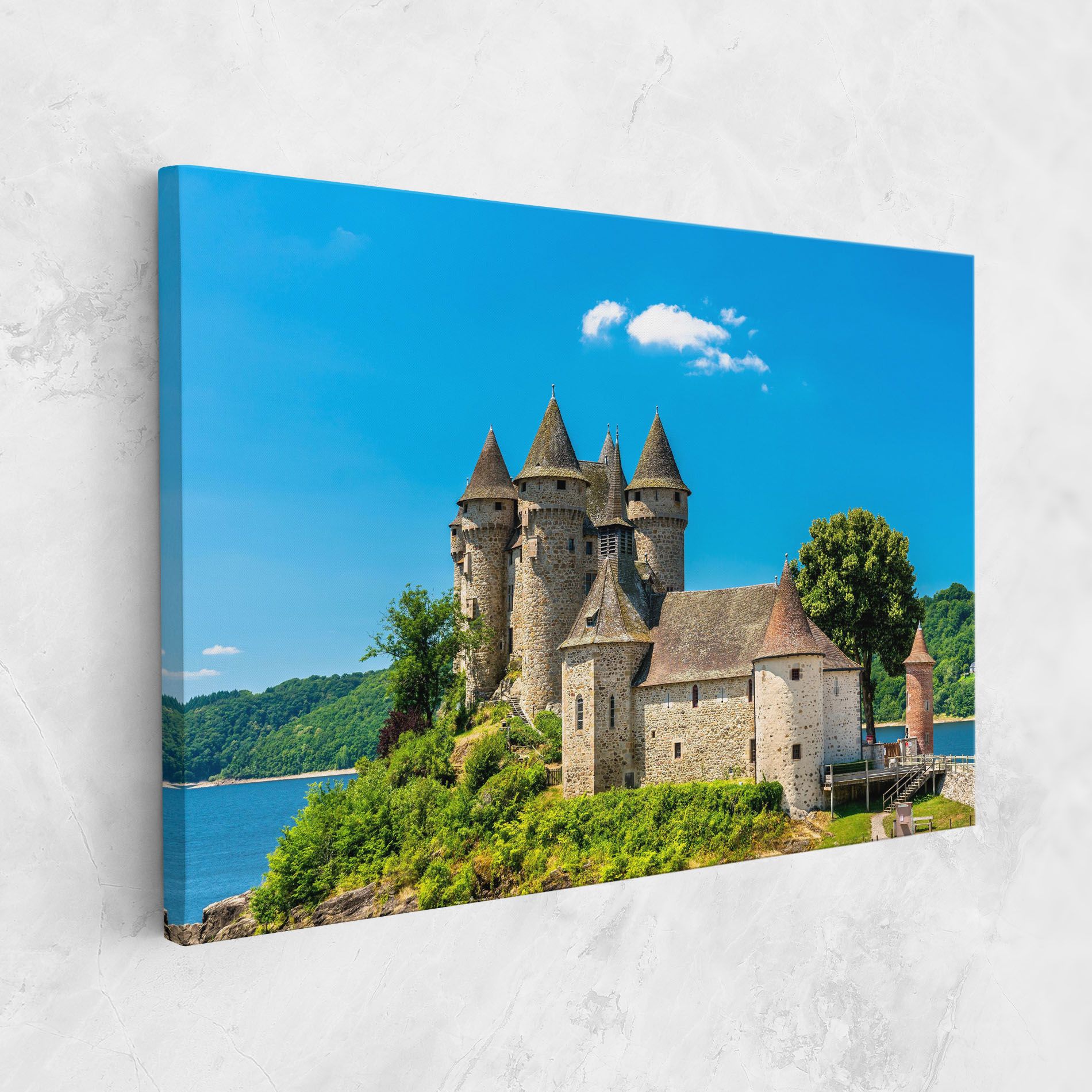Medieval Castle France mockup 1