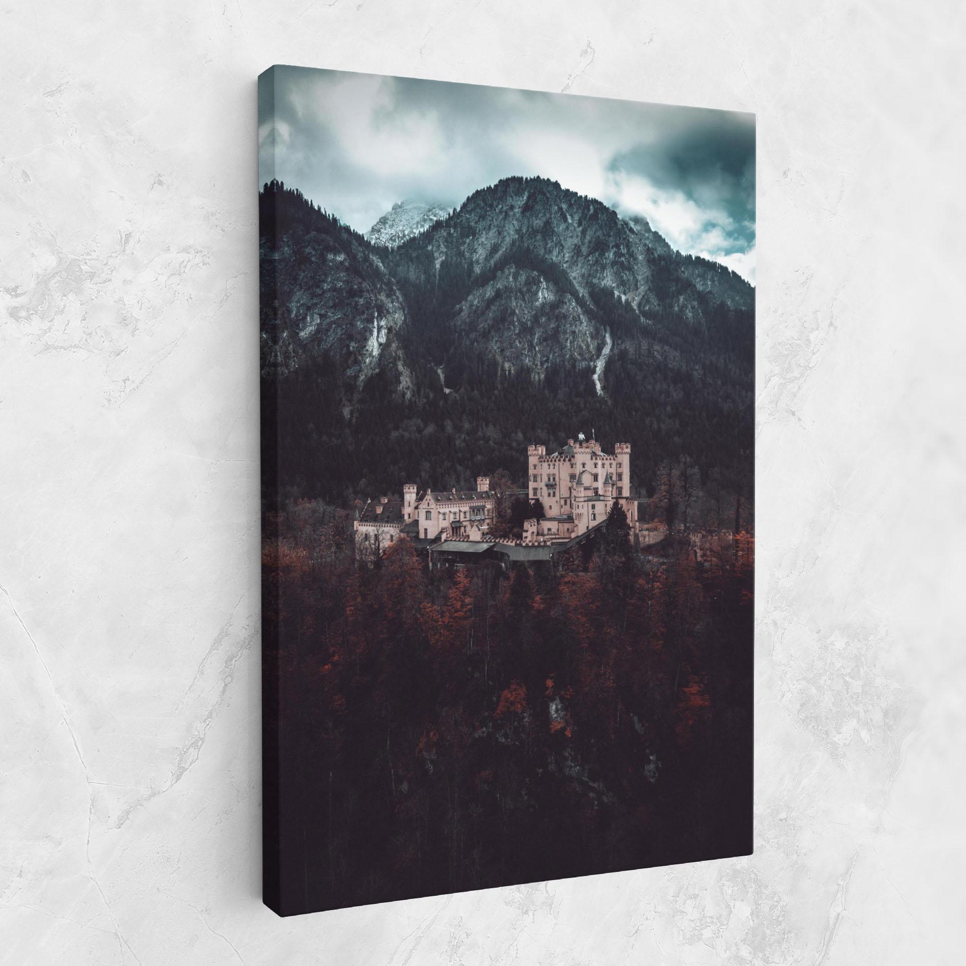 Leinwandbild Forest Castle mockup 1