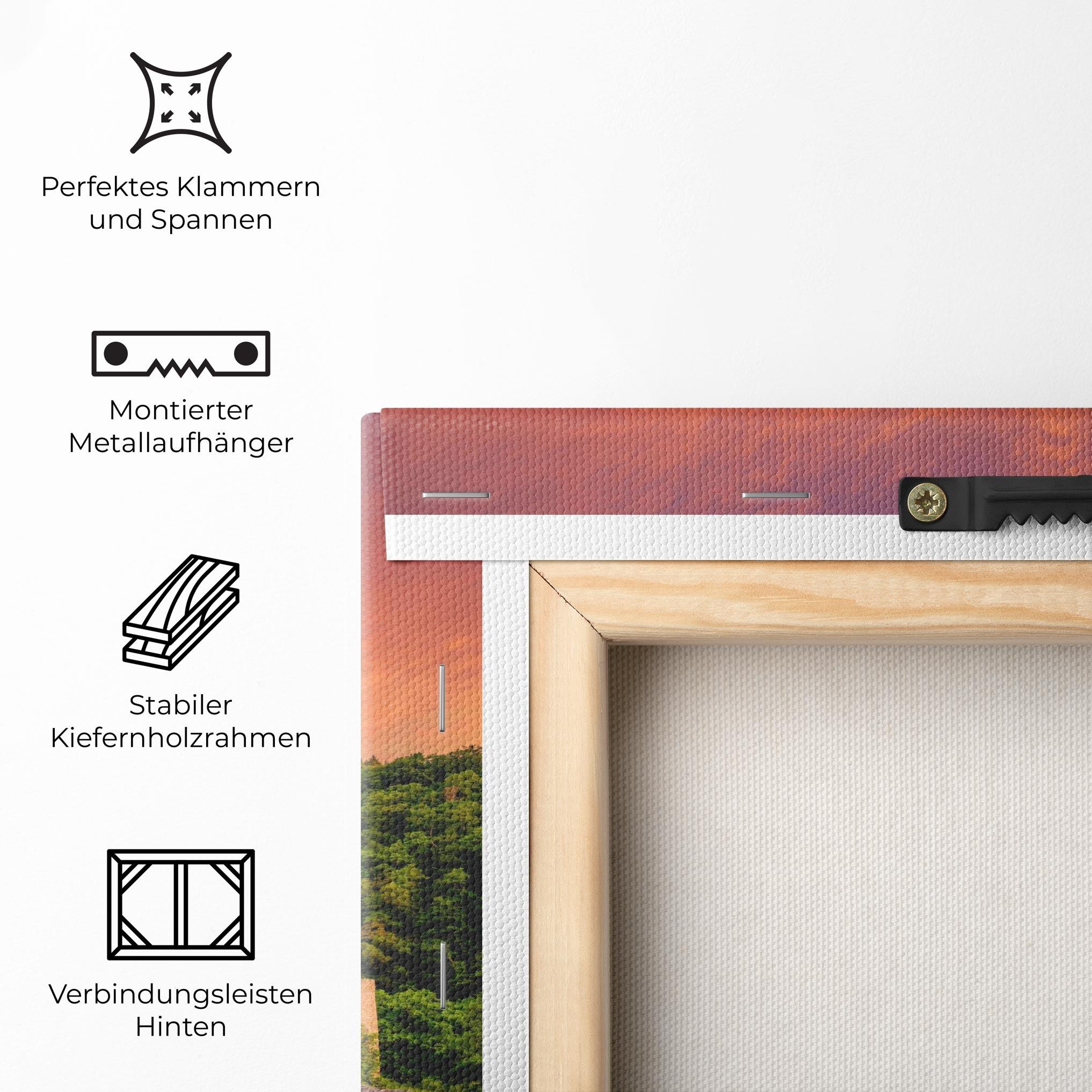 Leinwandbild Burg Eltz Castle mockup 5