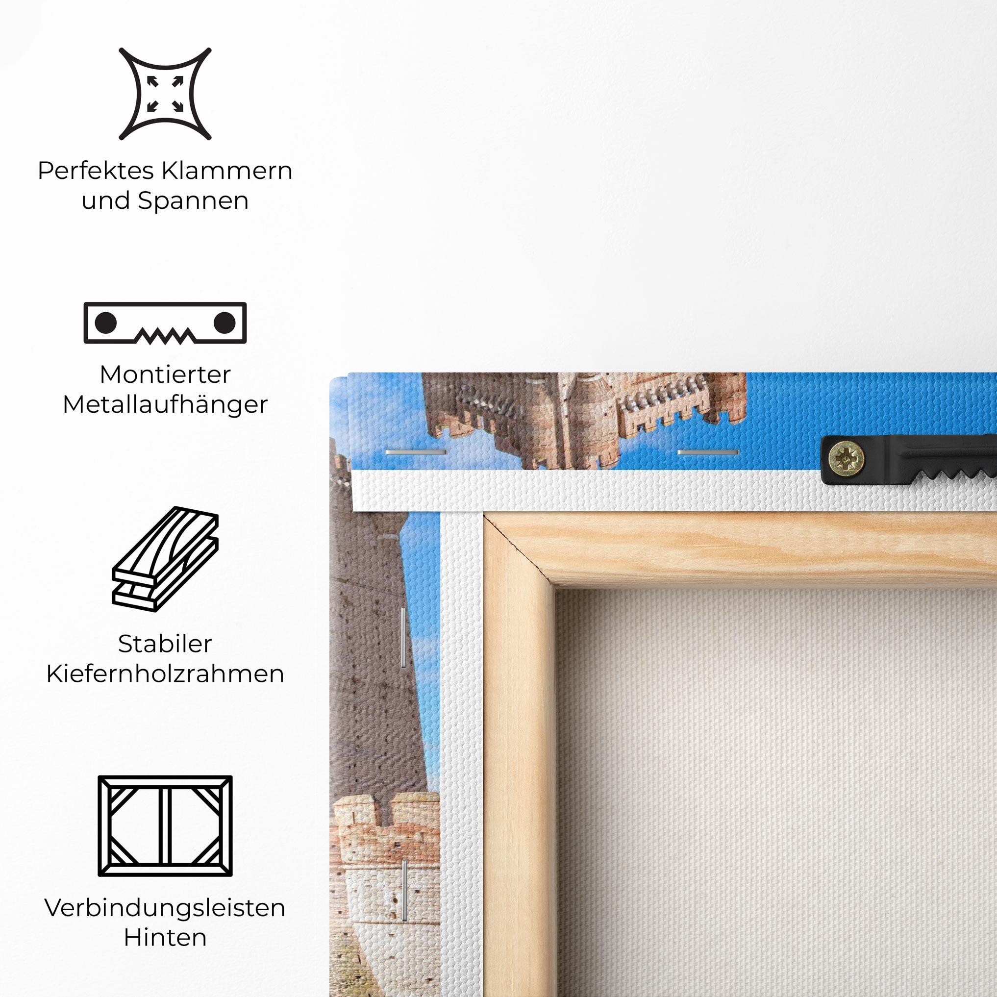 Leinwandbild Castle La Mota mockup 5