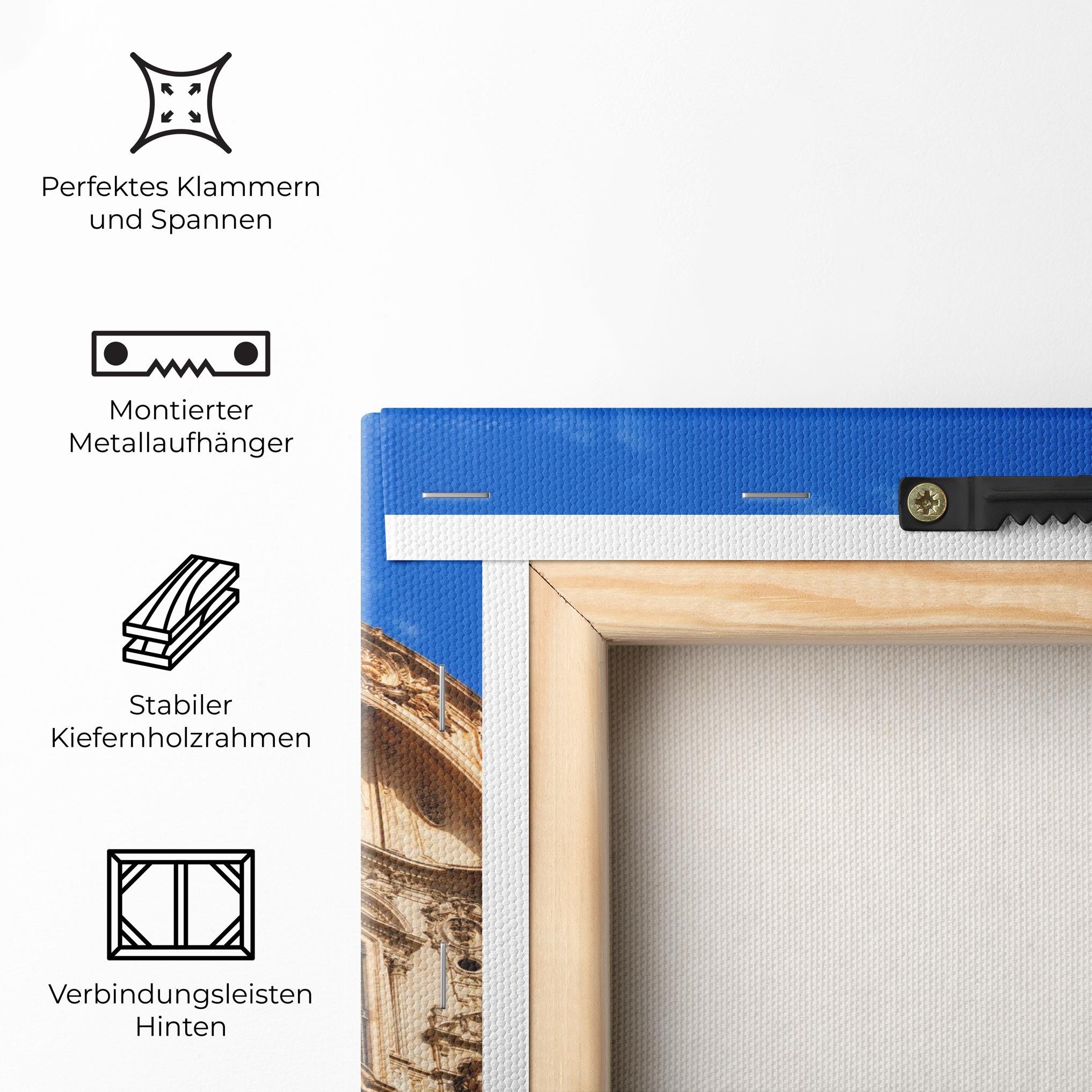 Leinwandbild Church Saint Mary mockup 5