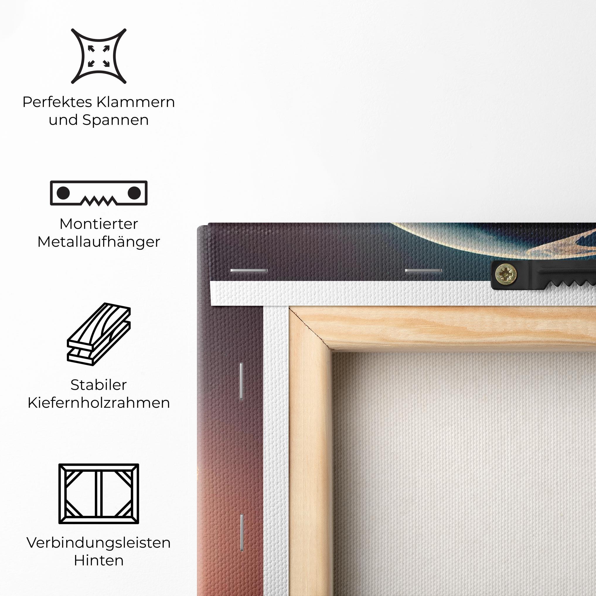 Leinwandbild Fantasy Planet Castle mockup 5