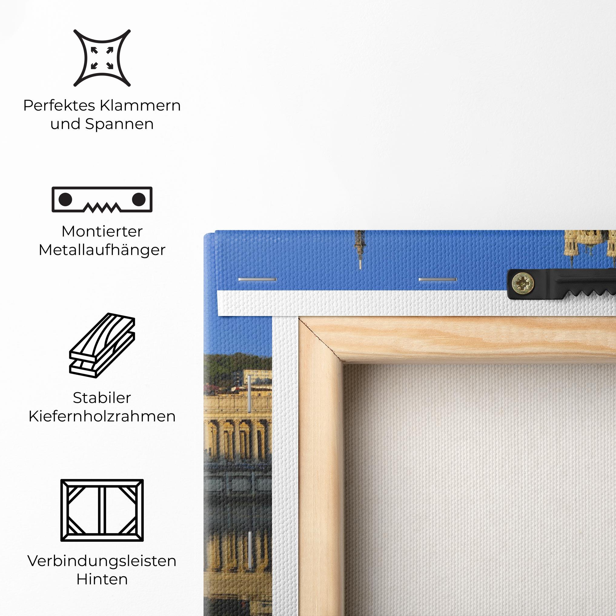 Leinwandbild Lyon France mockup 5