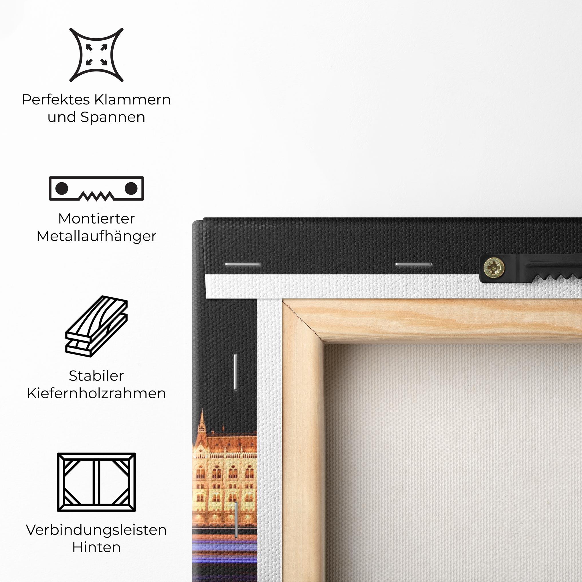 Leinwandbild Night Reflection mockup 5