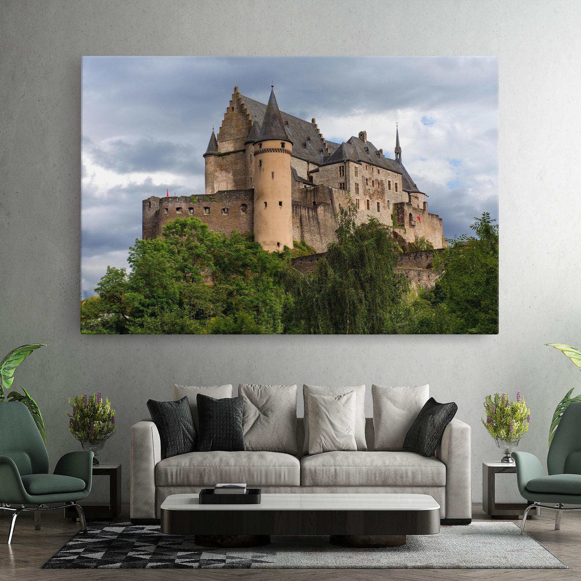 Leinwandbild Castle Vianden mockup 7