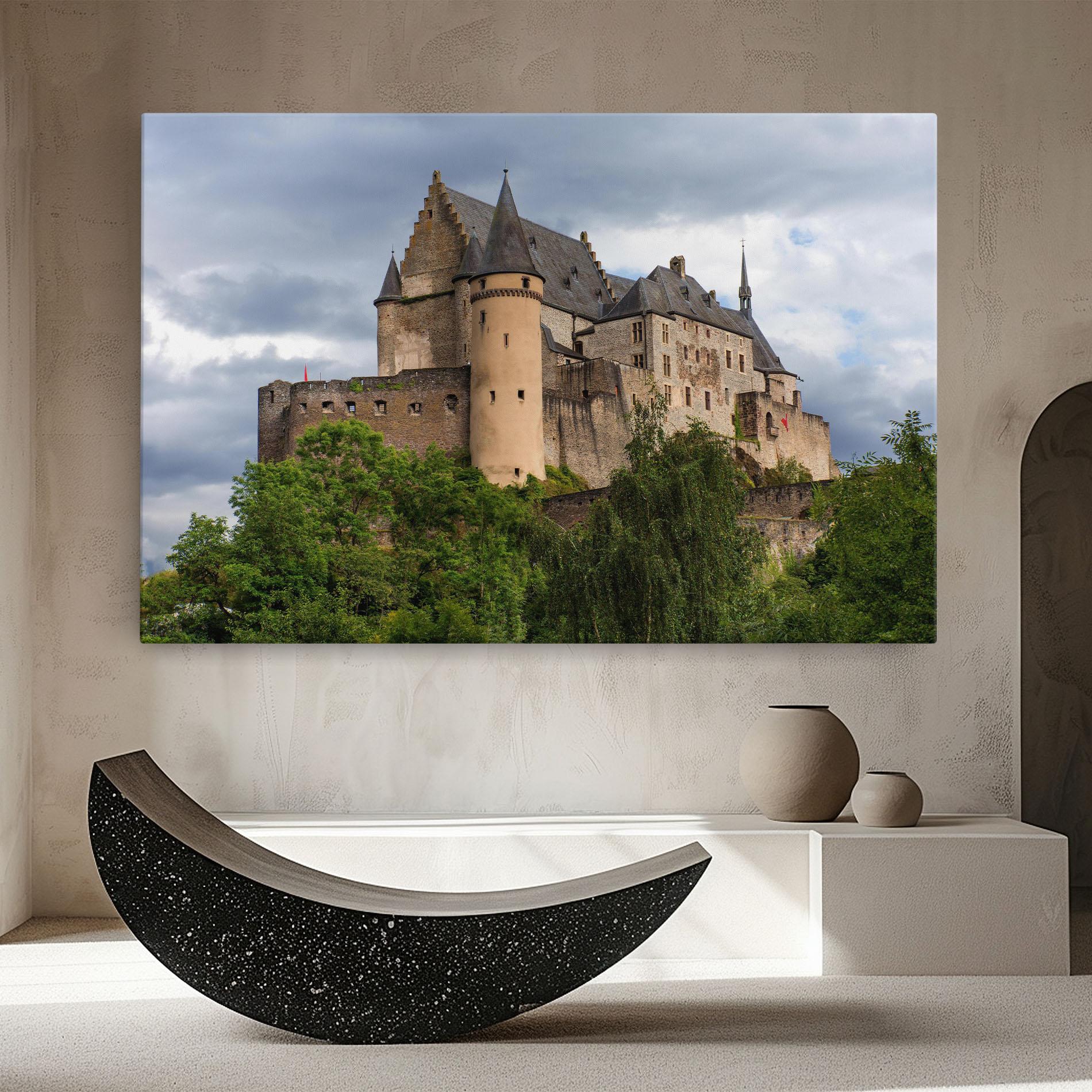 Leinwandbild Castle Vianden mockup 8