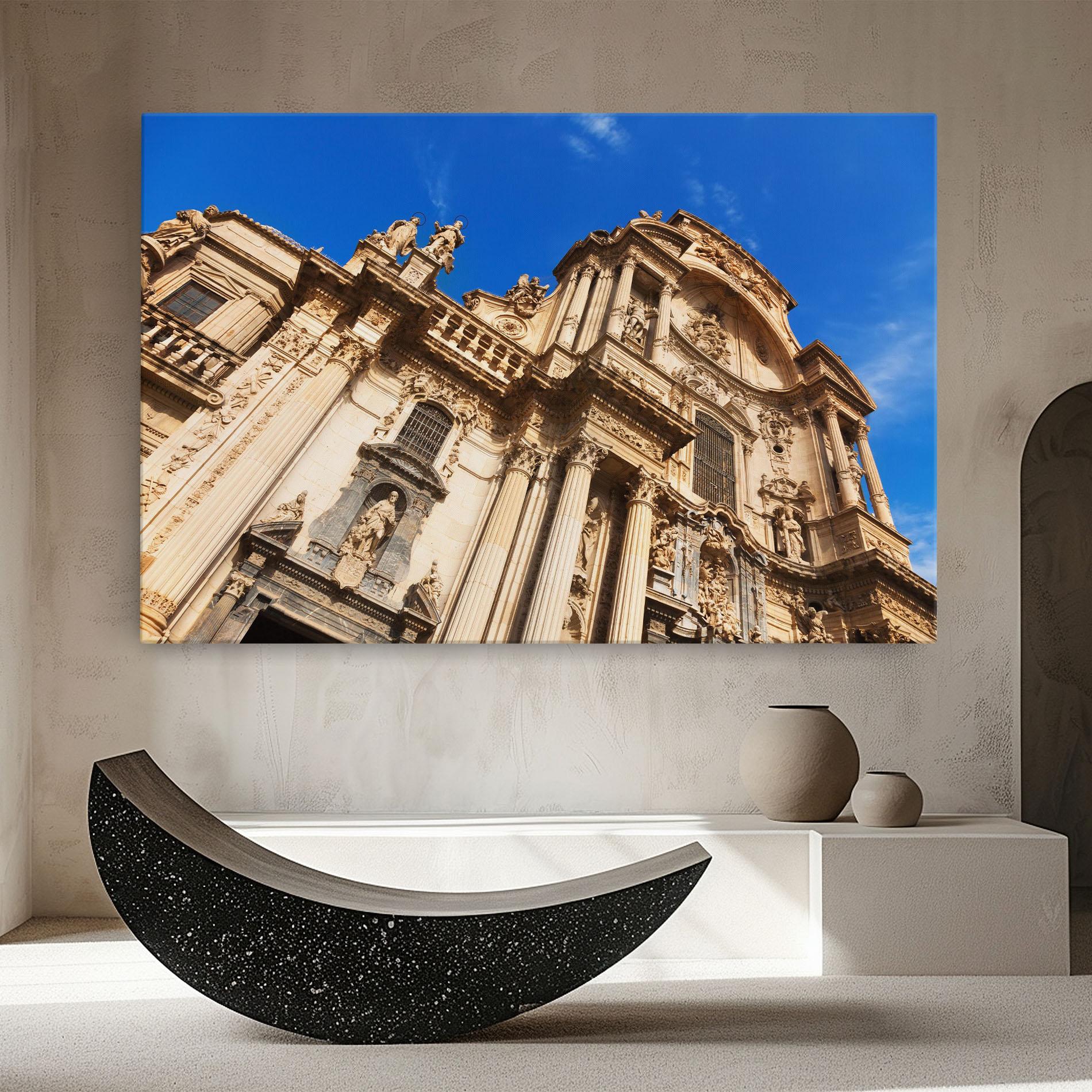 Leinwandbild Church Saint Mary mockup 8