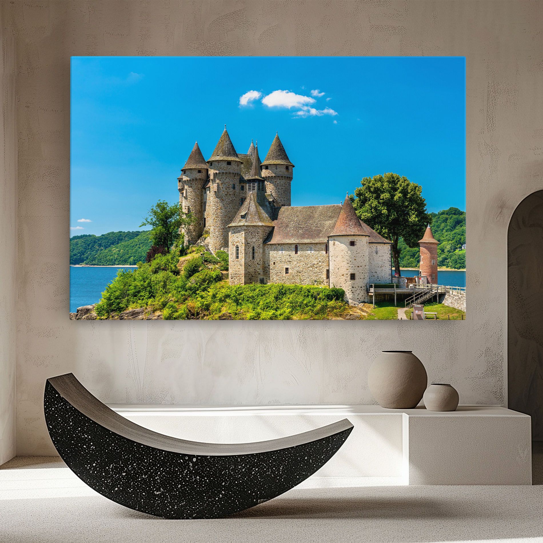 Medieval Castle France mockup 8