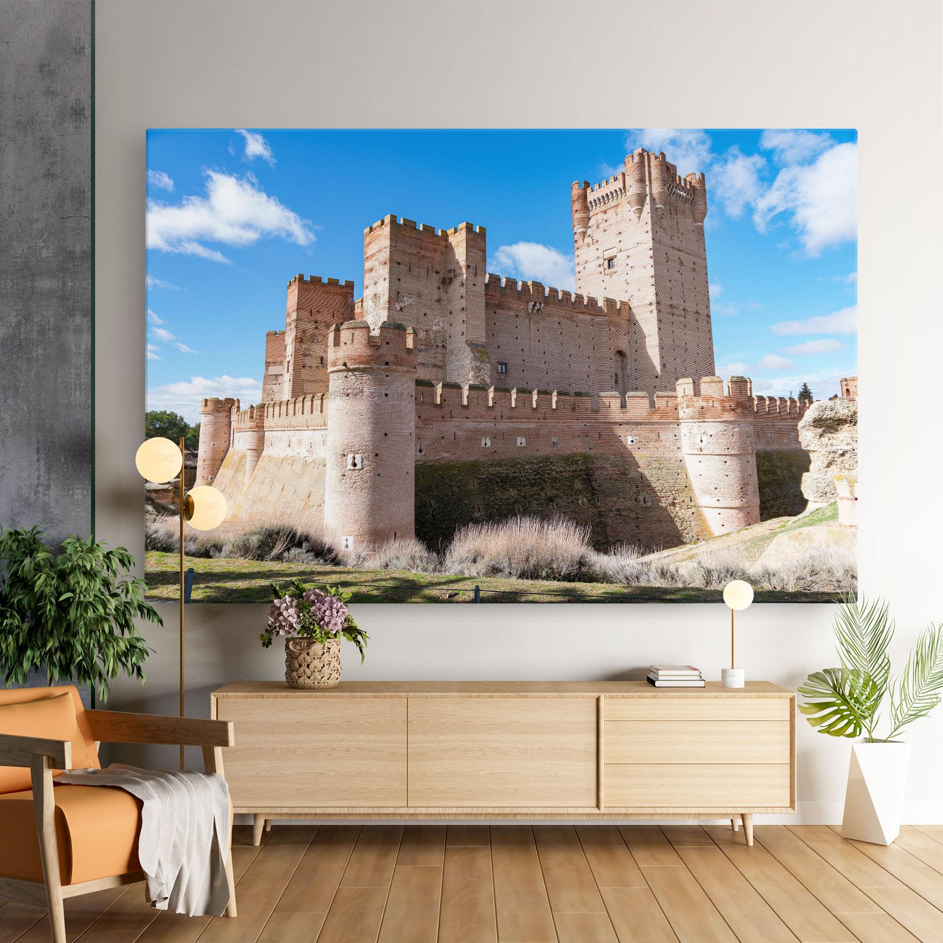 Leinwandbild Castle La Mota mockup 9