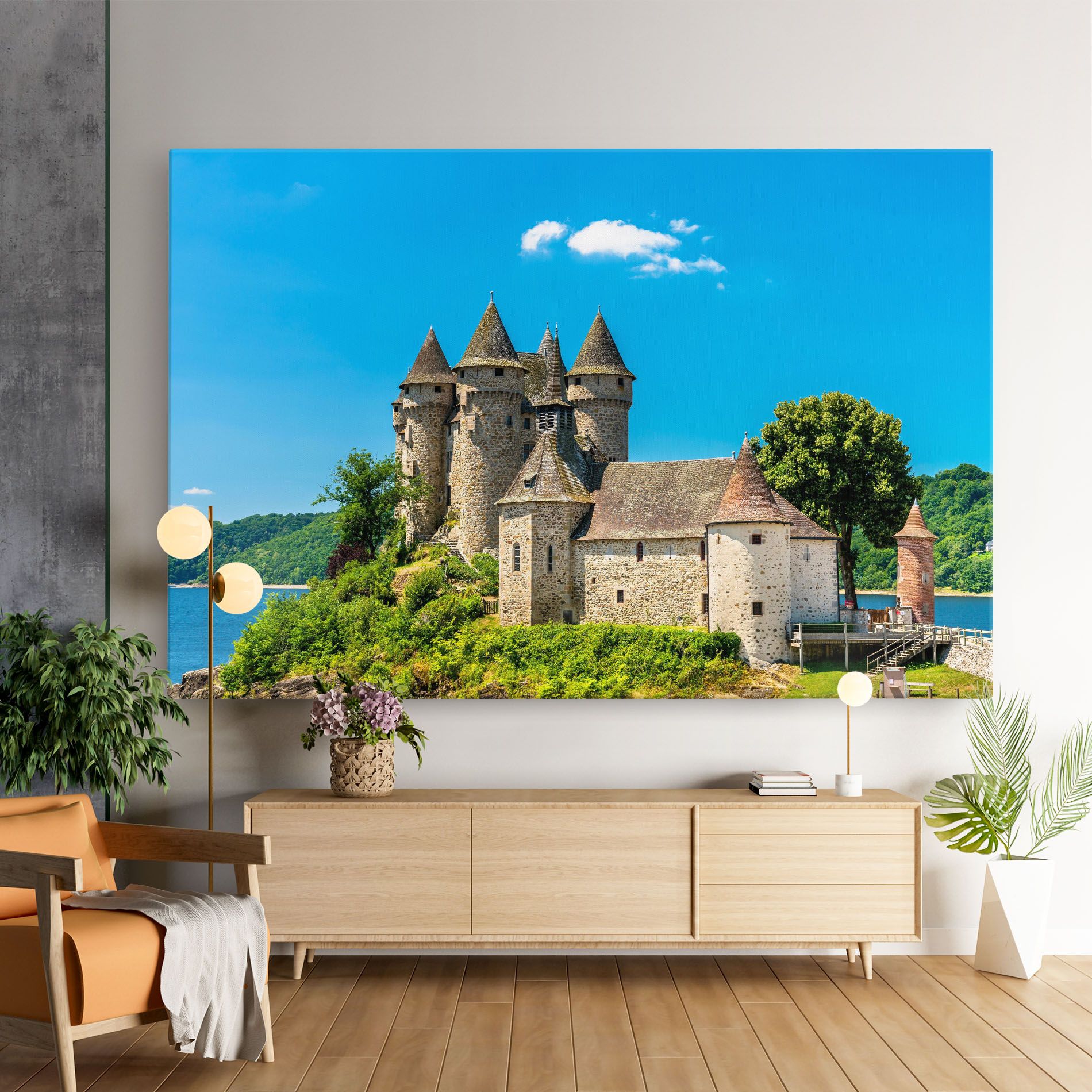 Medieval Castle France mockup 9