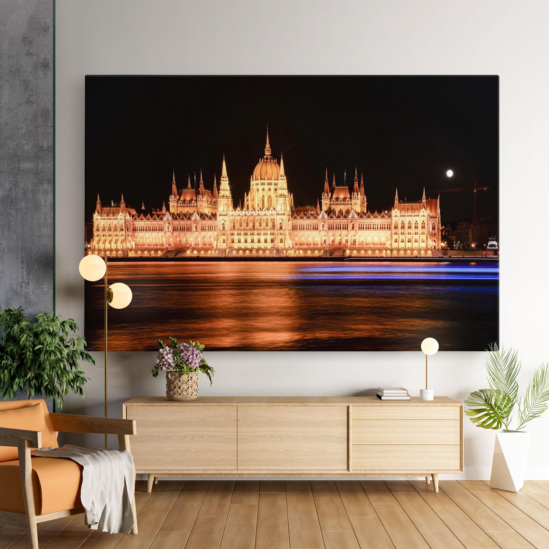 Leinwandbild Night Reflection mockup 9