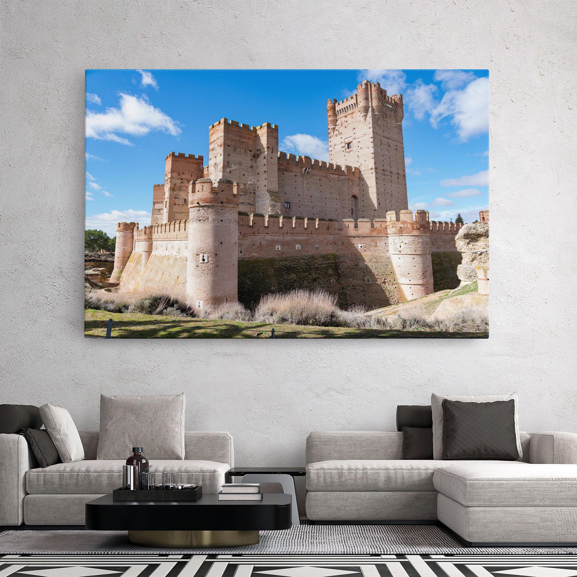 Leinwandbild Castle La Mota mockup 2
