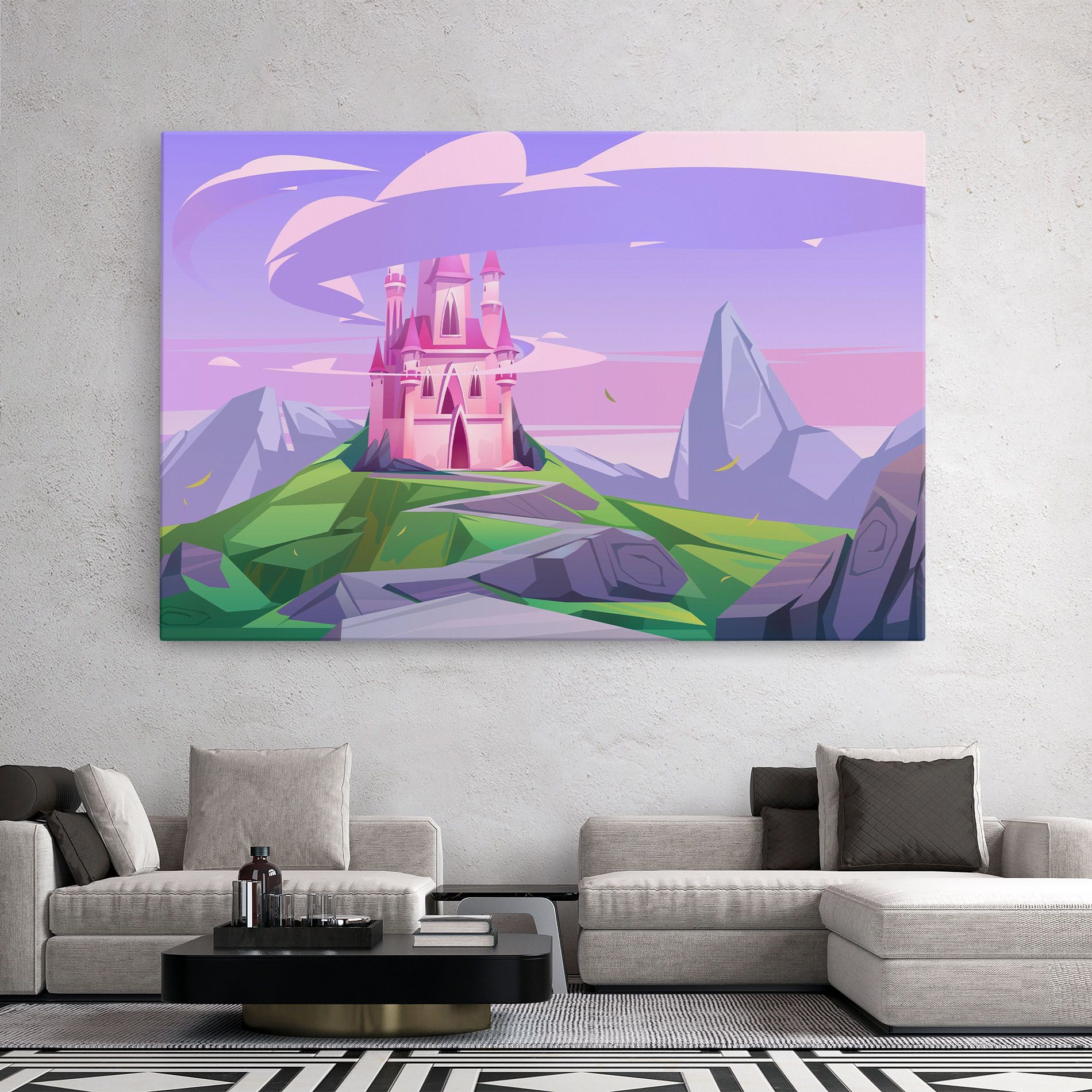 Pink Castle mockup 2