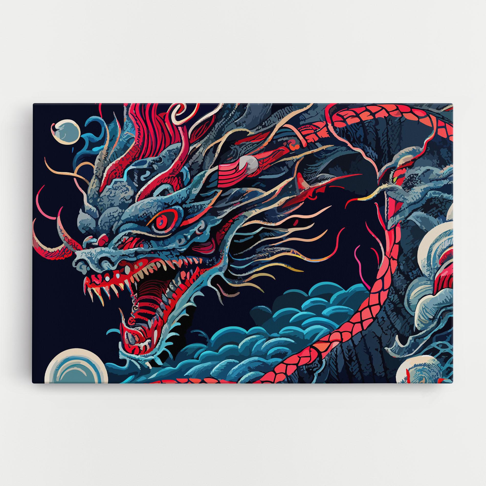 Leinwandbild Cloud Dragon mockup 0