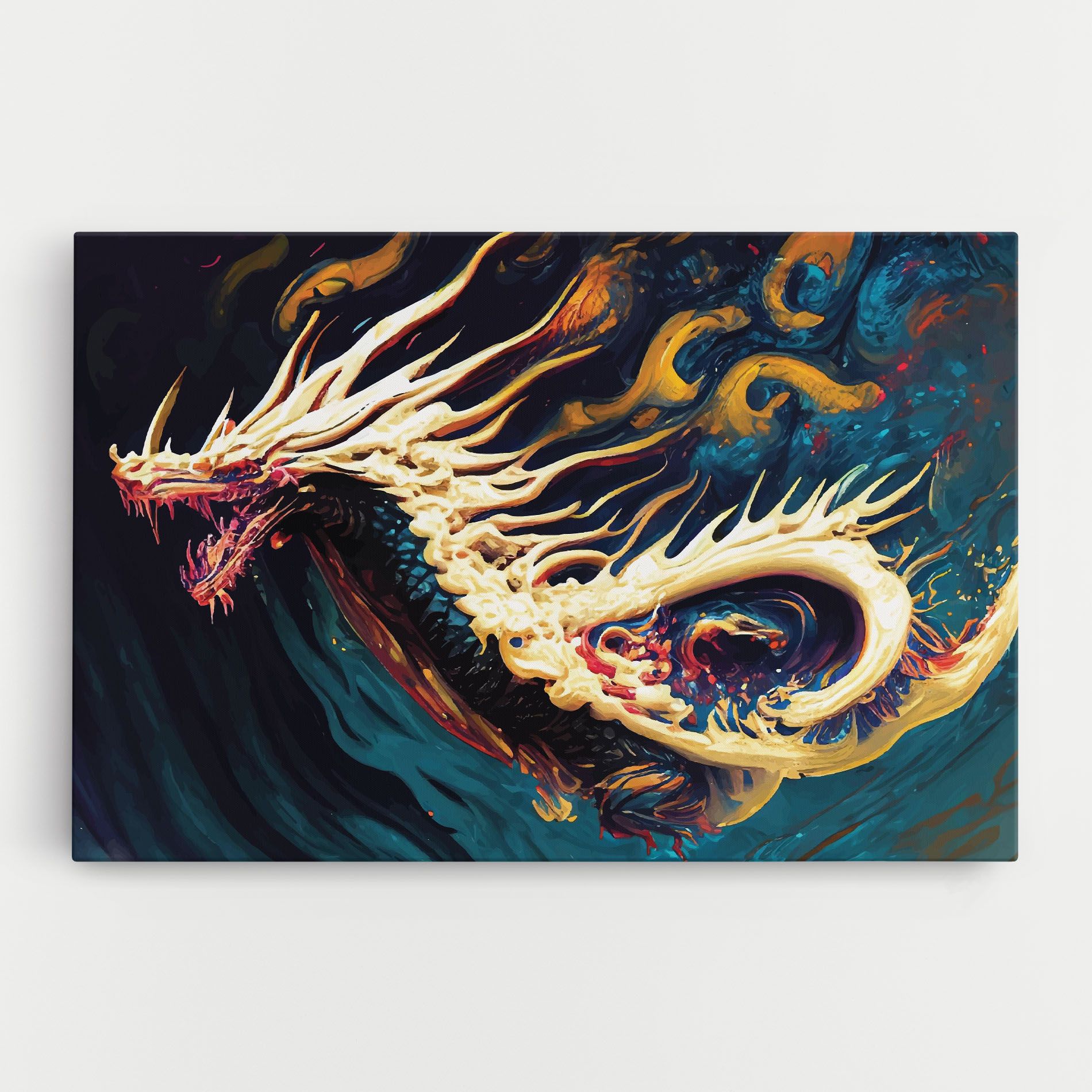 Flying Acrylic Dragon mockup 0