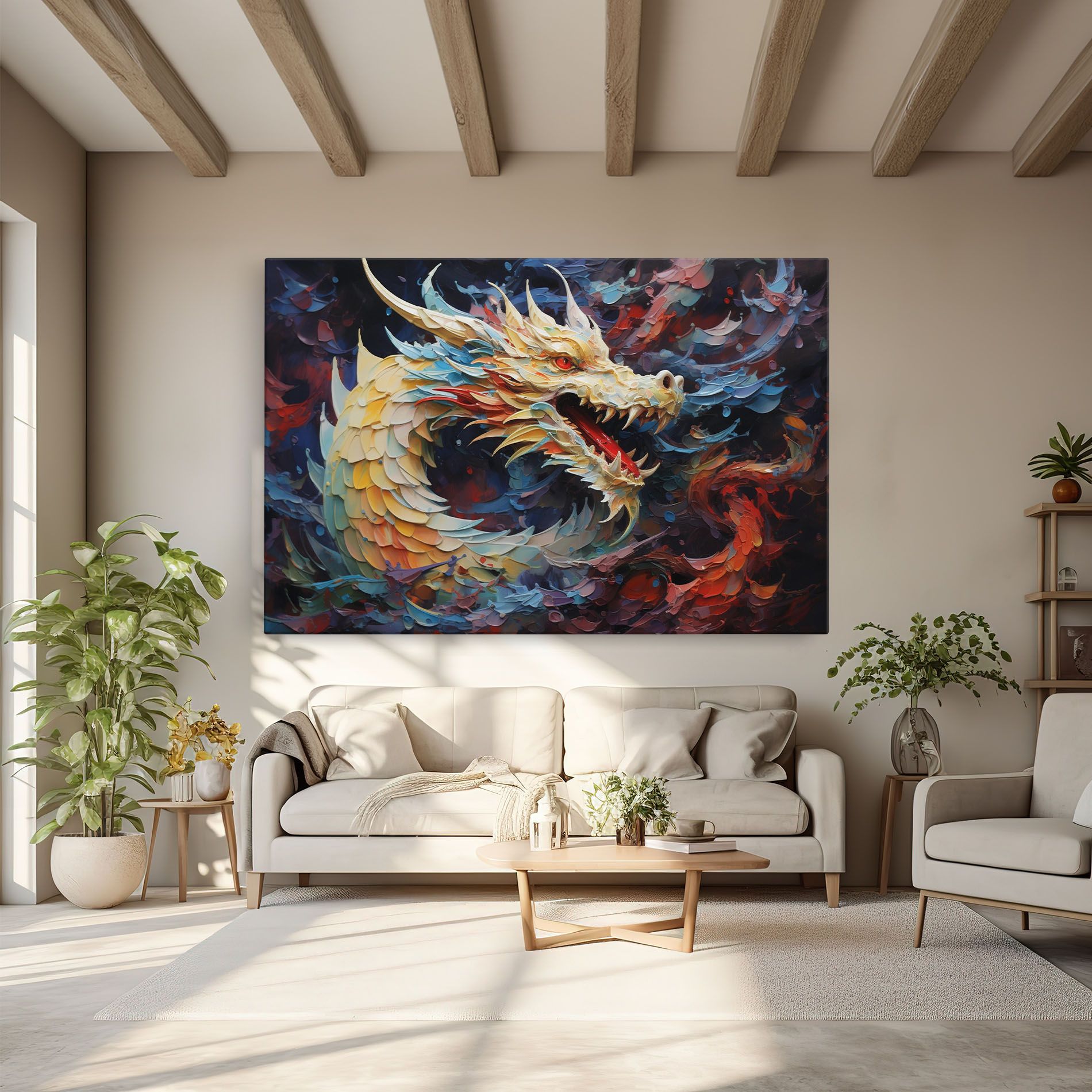 Fantasy Dragon Art mockup 6