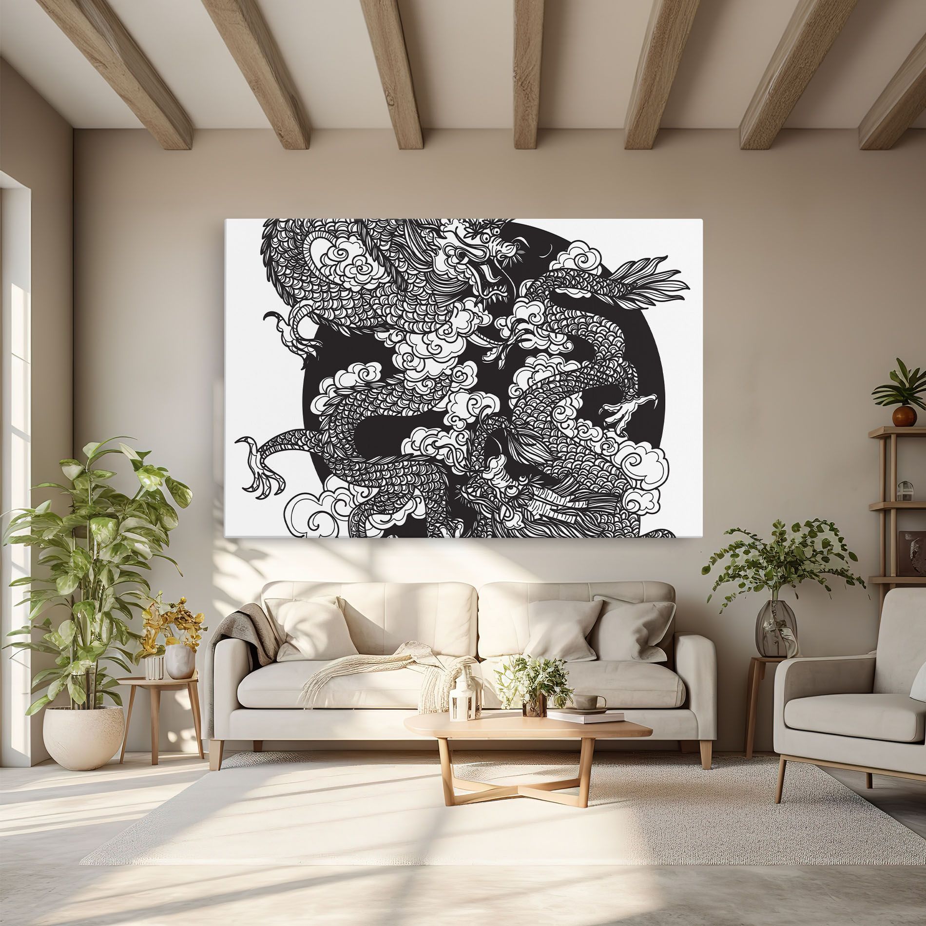 Grey Moon Dragon mockup 6