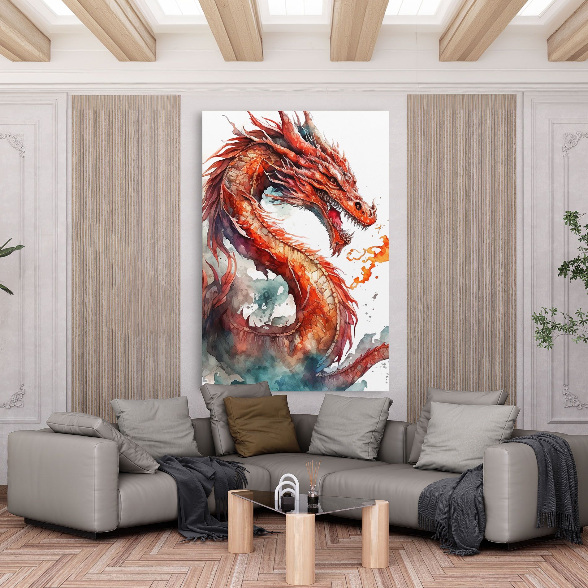 Fire Dragon mockup 6