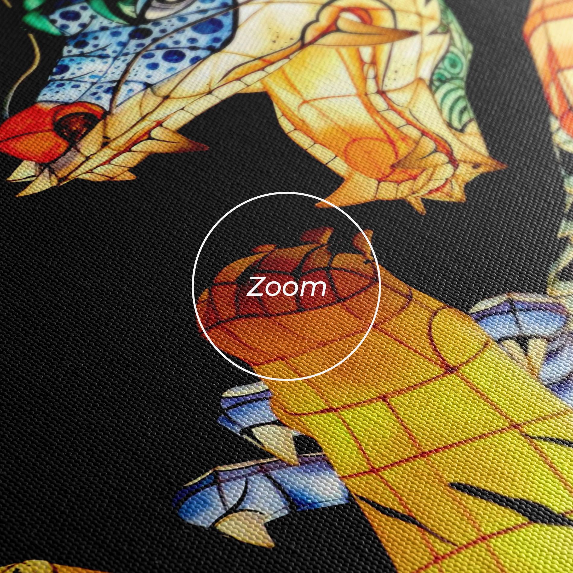 Chinese Dragon And Tiger mockup 3