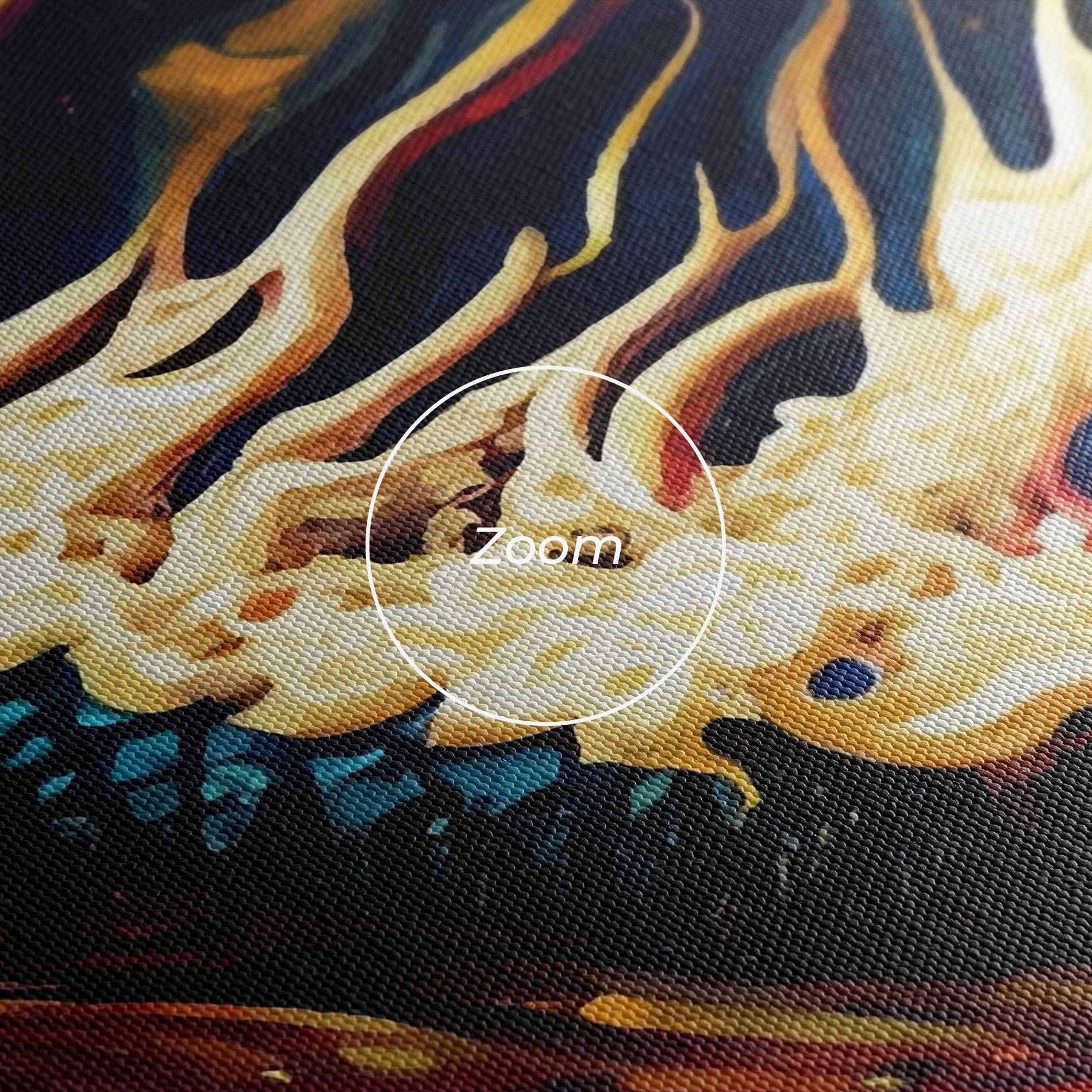 Flying Acrylic Dragon mockup 3