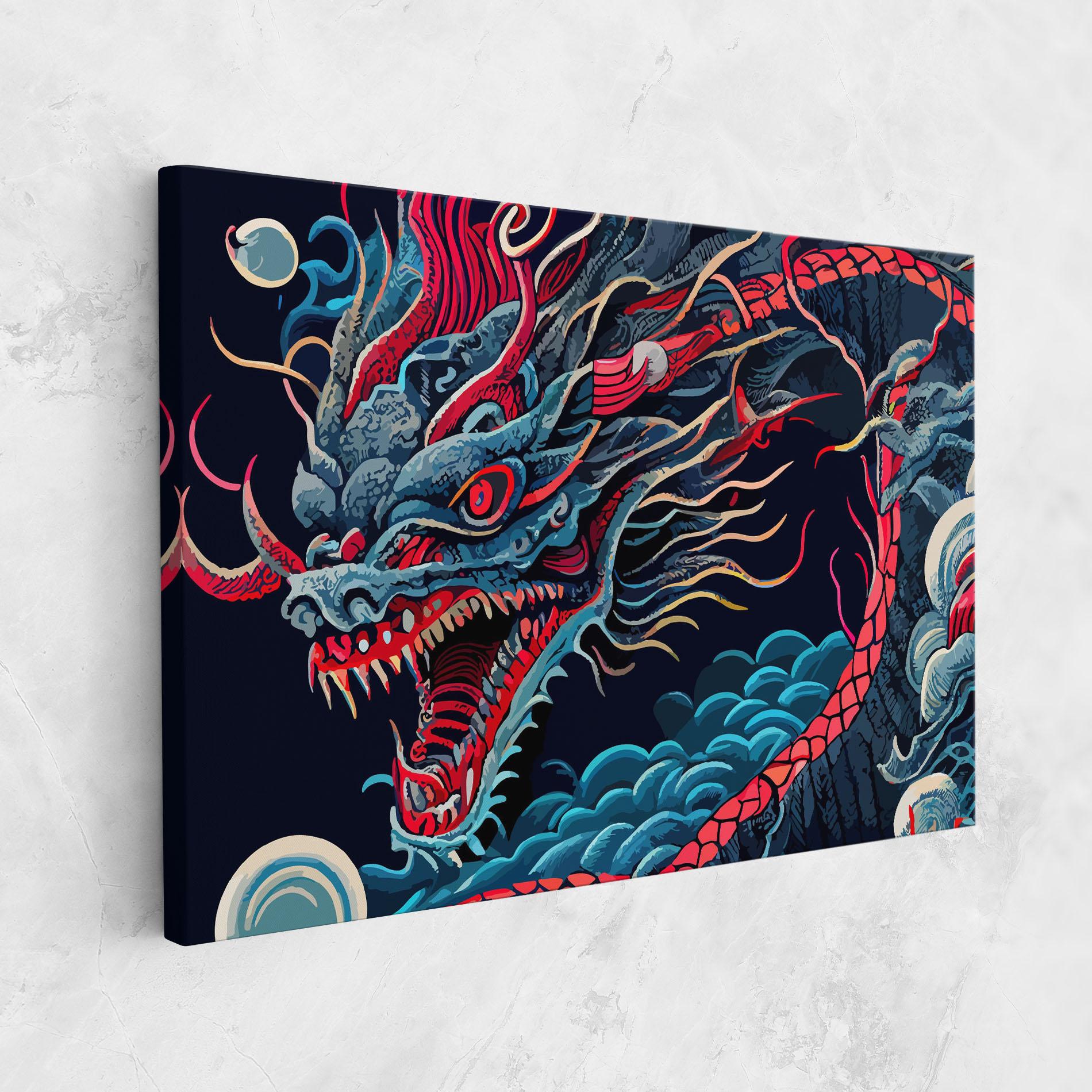 Leinwandbild Cloud Dragon mockup 1