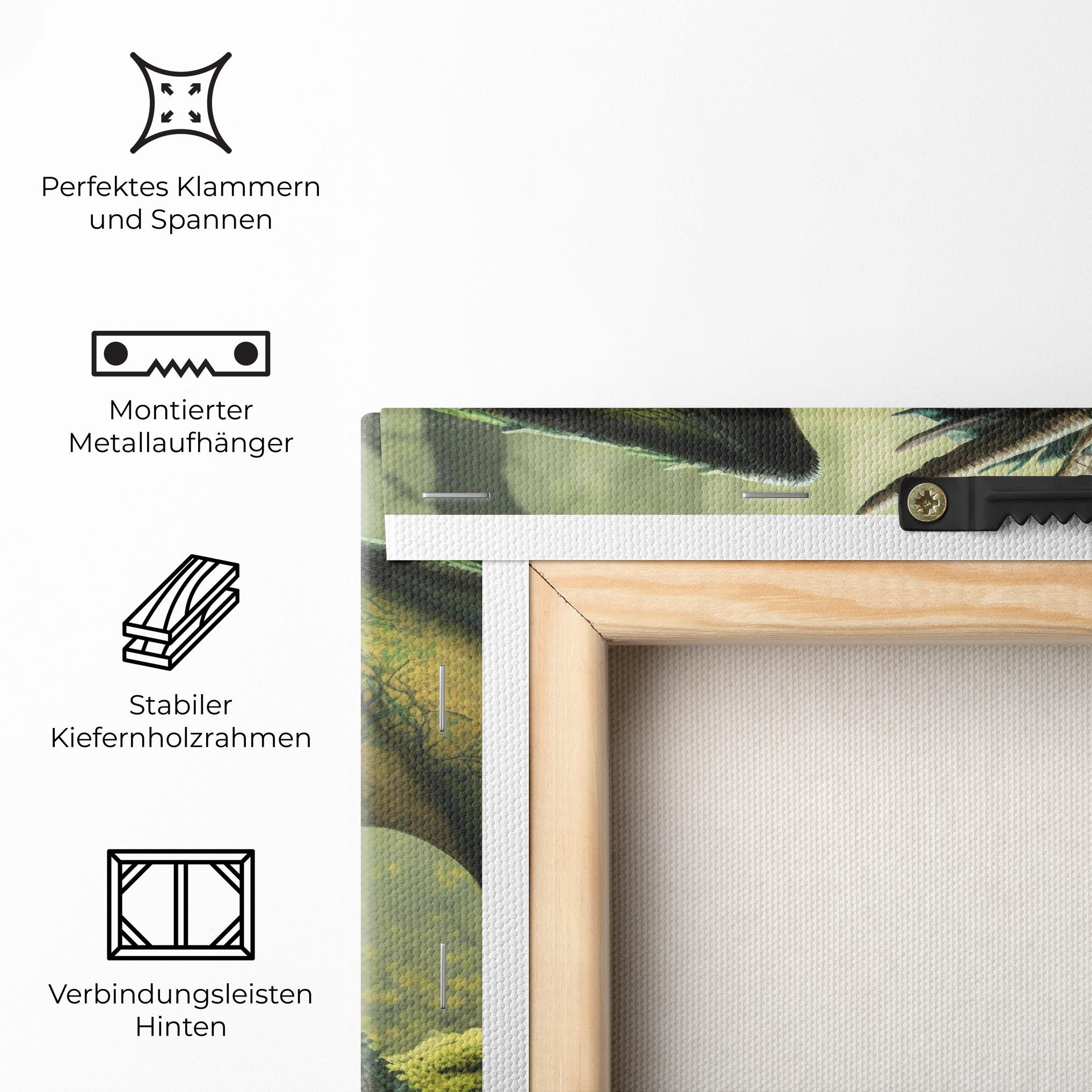 Leinwandbild Green Dragon mockup 5